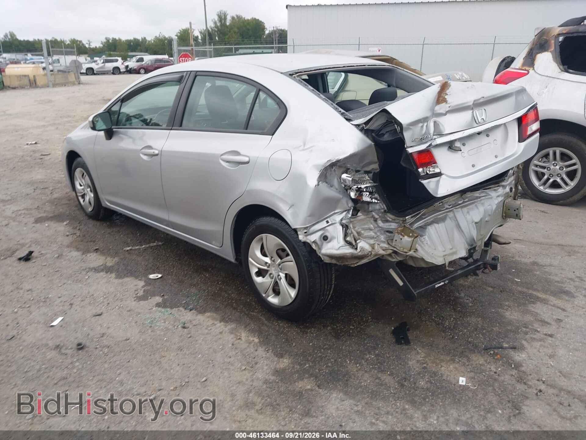 2014 HONDA CIVIC - VIN: 2HGFB2F55EH510366 - Фото 3