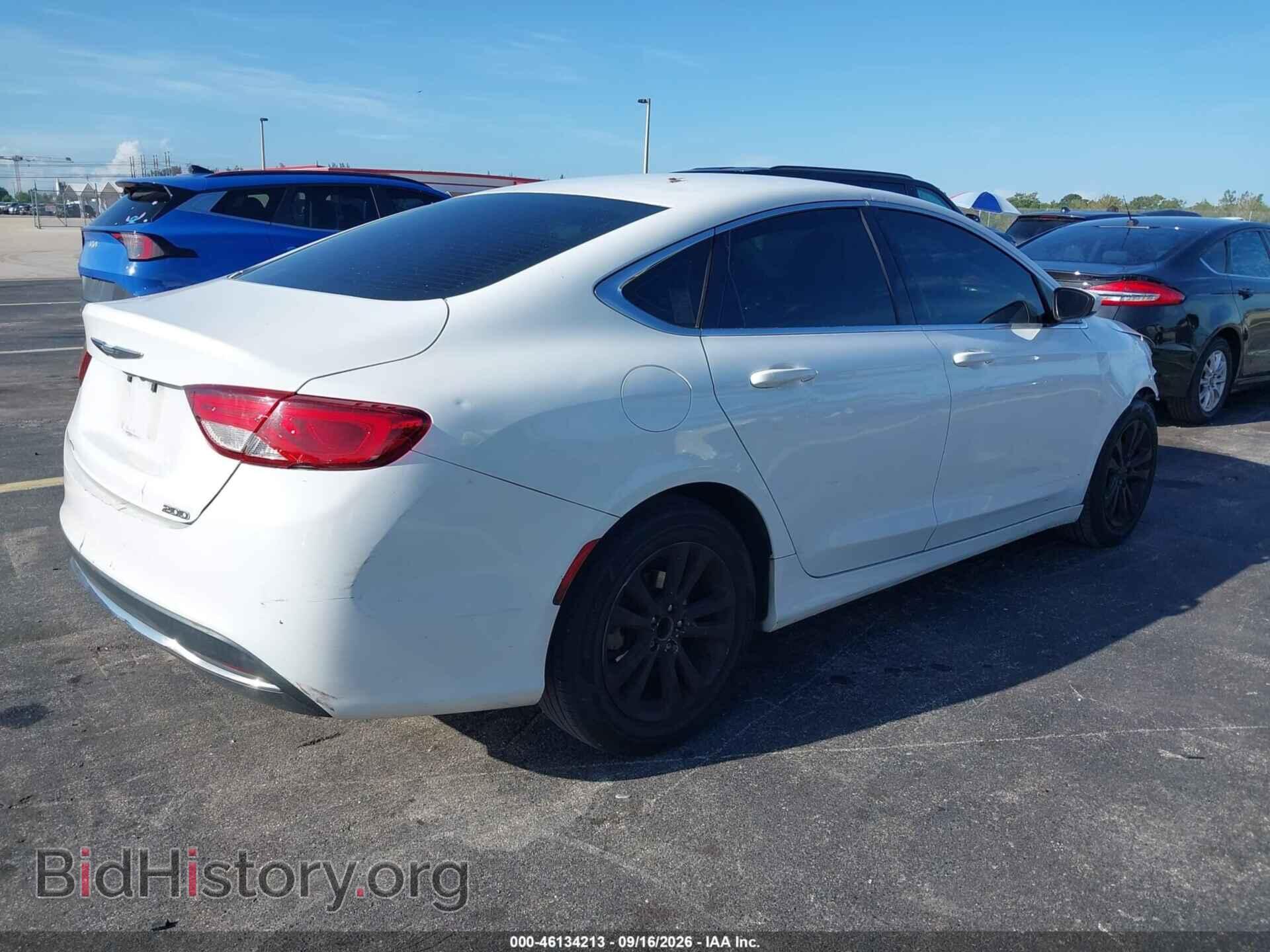 2016 CHRYSLER 200 - VIN: 1C3CCCABXGN140936 - Photo 4