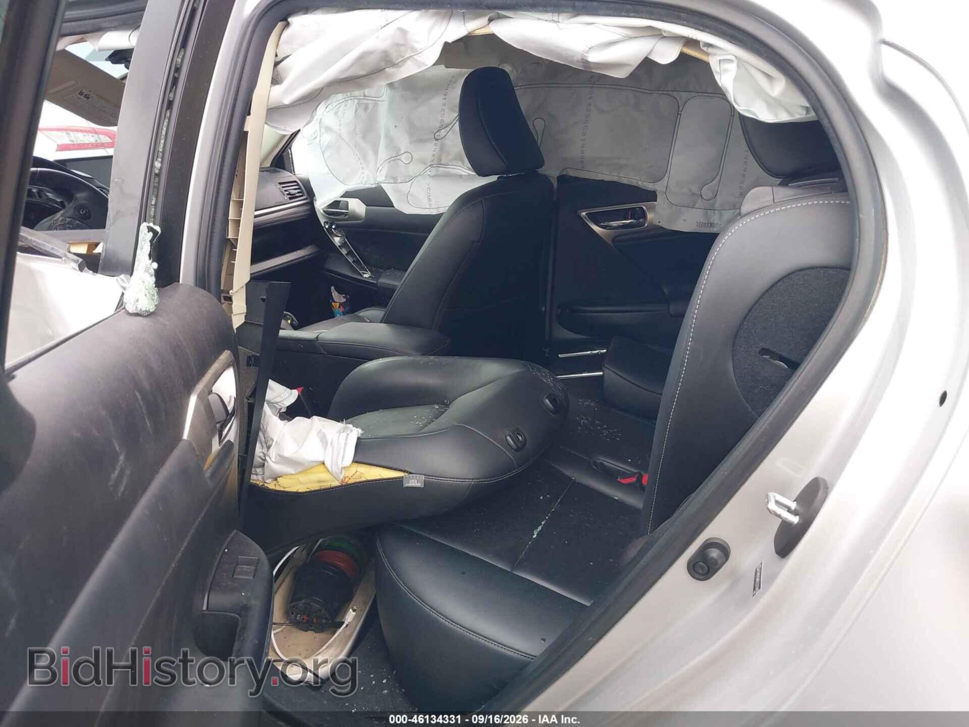 2014 LEXUS CT 200H - VIN: JTHKD5BH5E2203439 - Фото 8