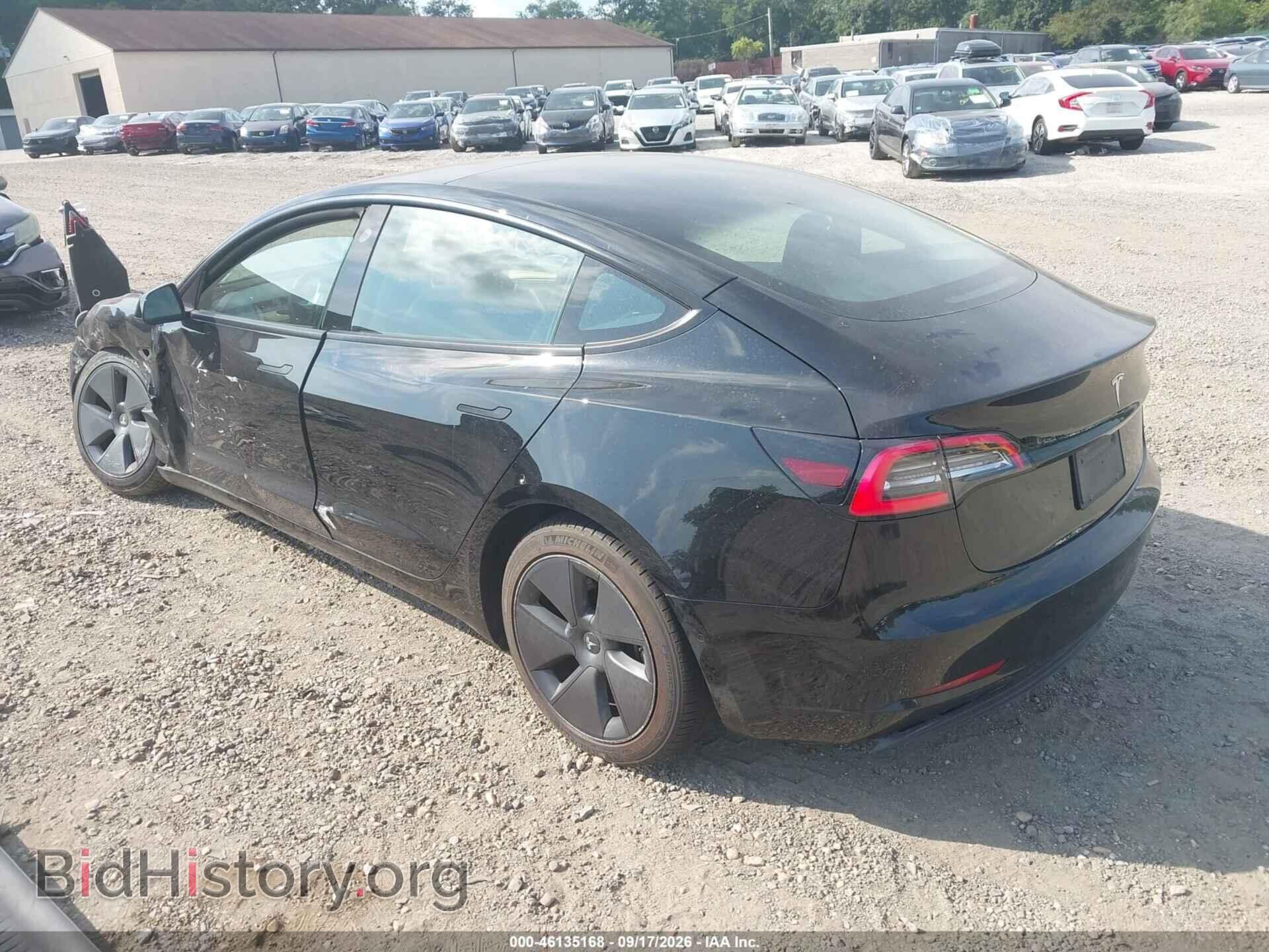 2022 TESLA MODEL 3 - VIN: 5YJ3E1EA0NF330090 - Photo 3