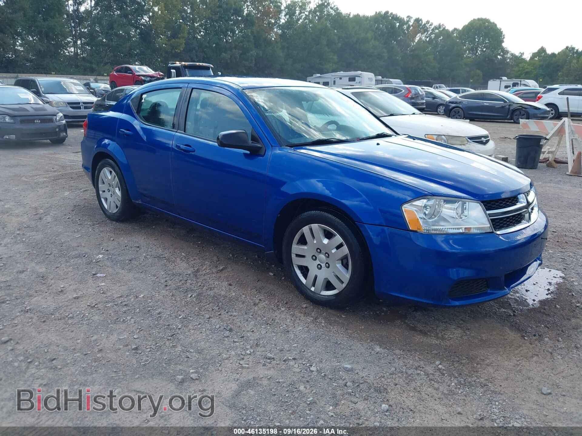 Фотография 1C3CDZAG3DN749633 - DODGE AVENGER 2013
