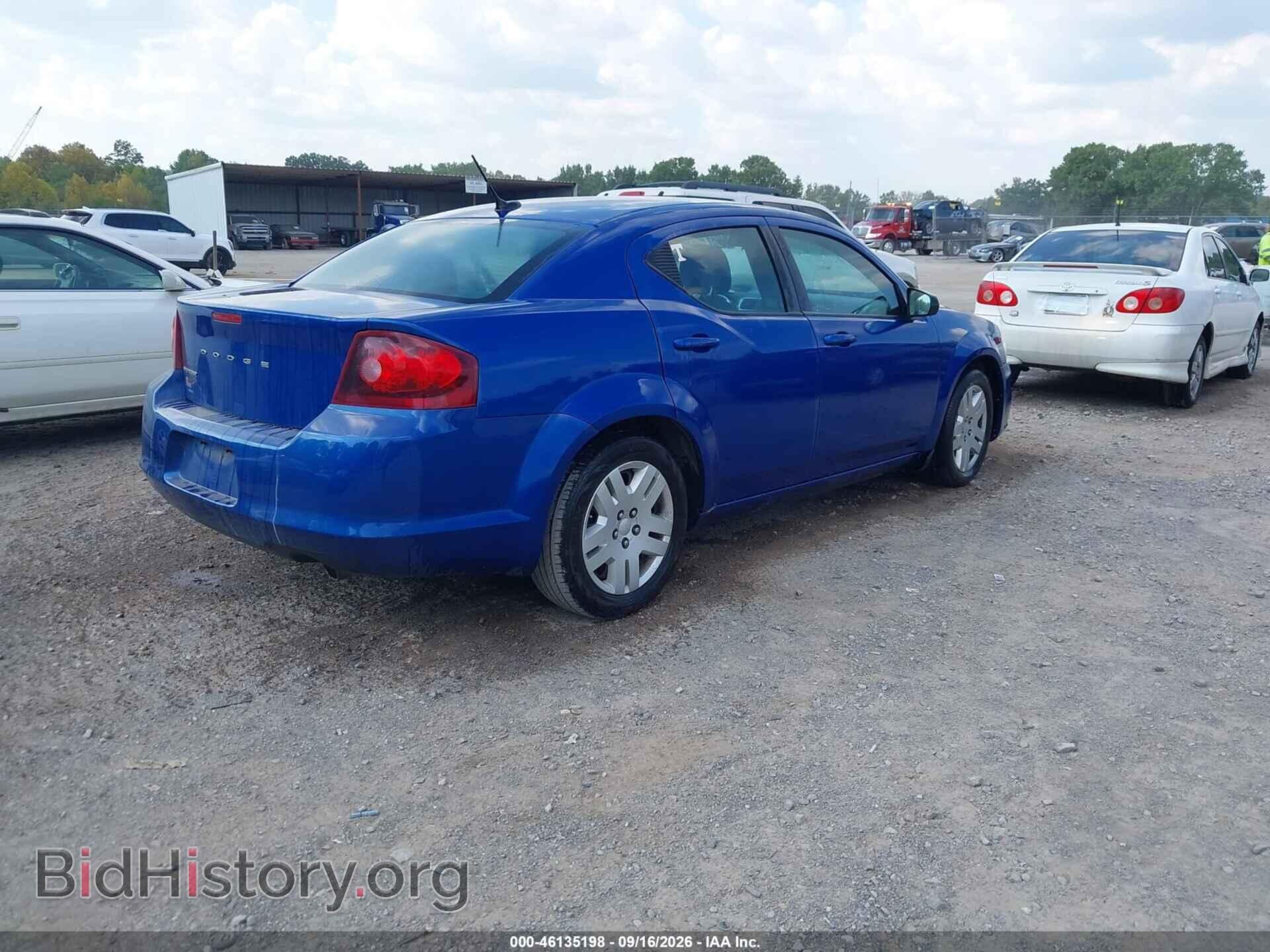 2013 DODGE AVENGER - VIN: 1C3CDZAG3DN749633 - Фото 4