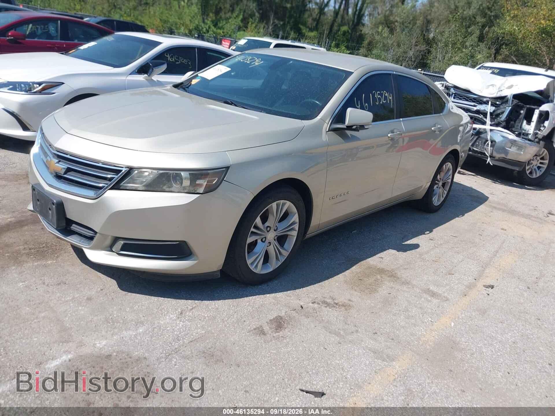 2014 CHEVROLET IMPALA - VIN: 2G1125S35E9163882 - Photo 2