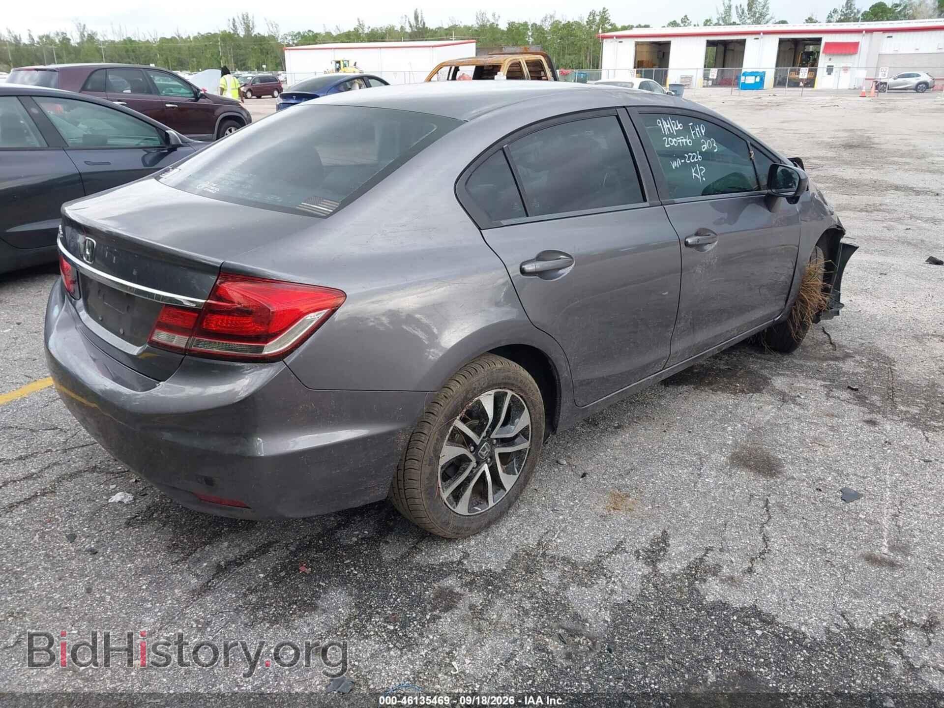 2015 HONDA CIVIC - VIN: 19XFB2F81FE032226 - Фото 4