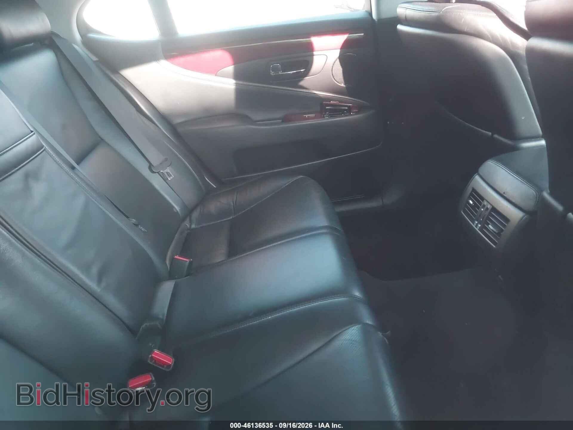 2008 LEXUS LS 460 - VIN: JTHBL46F285075377 - Фото 8