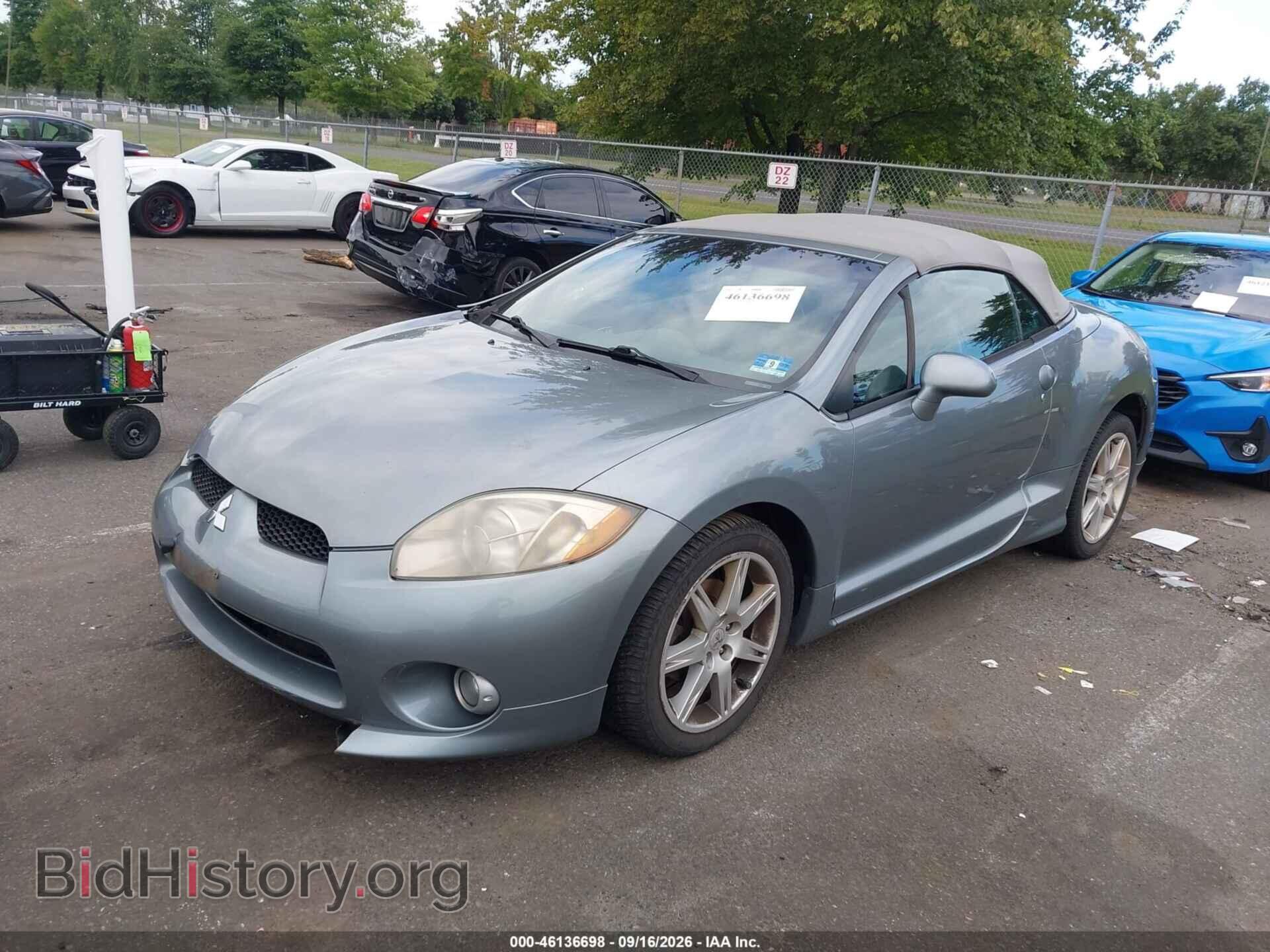 2007 MITSUBISHI ECLIPSE SPYDER - VIN: 4A3AL35T67E014429 - Фото 2