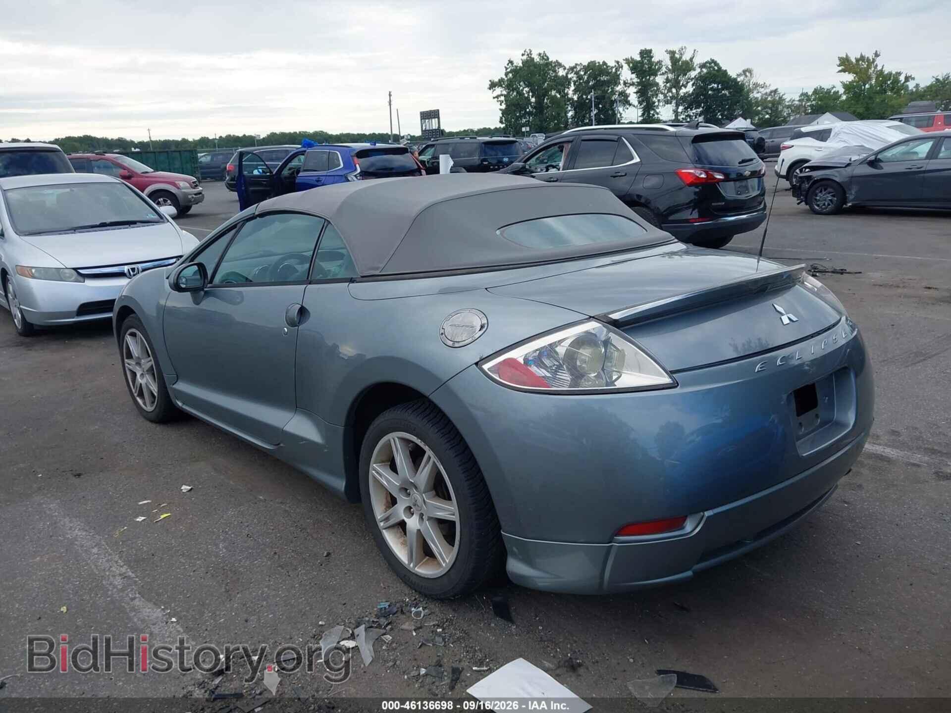 2007 MITSUBISHI ECLIPSE SPYDER - VIN: 4A3AL35T67E014429 - Фото 3