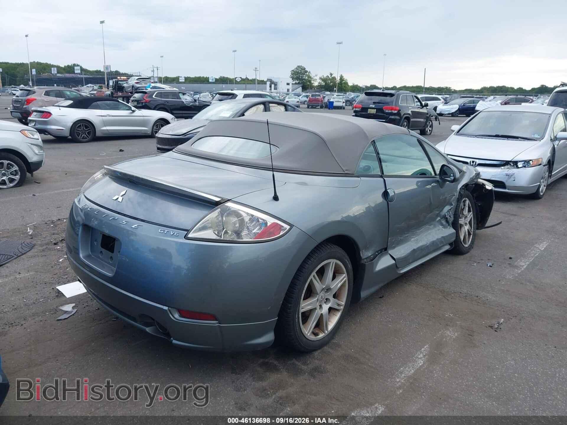 2007 MITSUBISHI ECLIPSE SPYDER - VIN: 4A3AL35T67E014429 - Фото 4