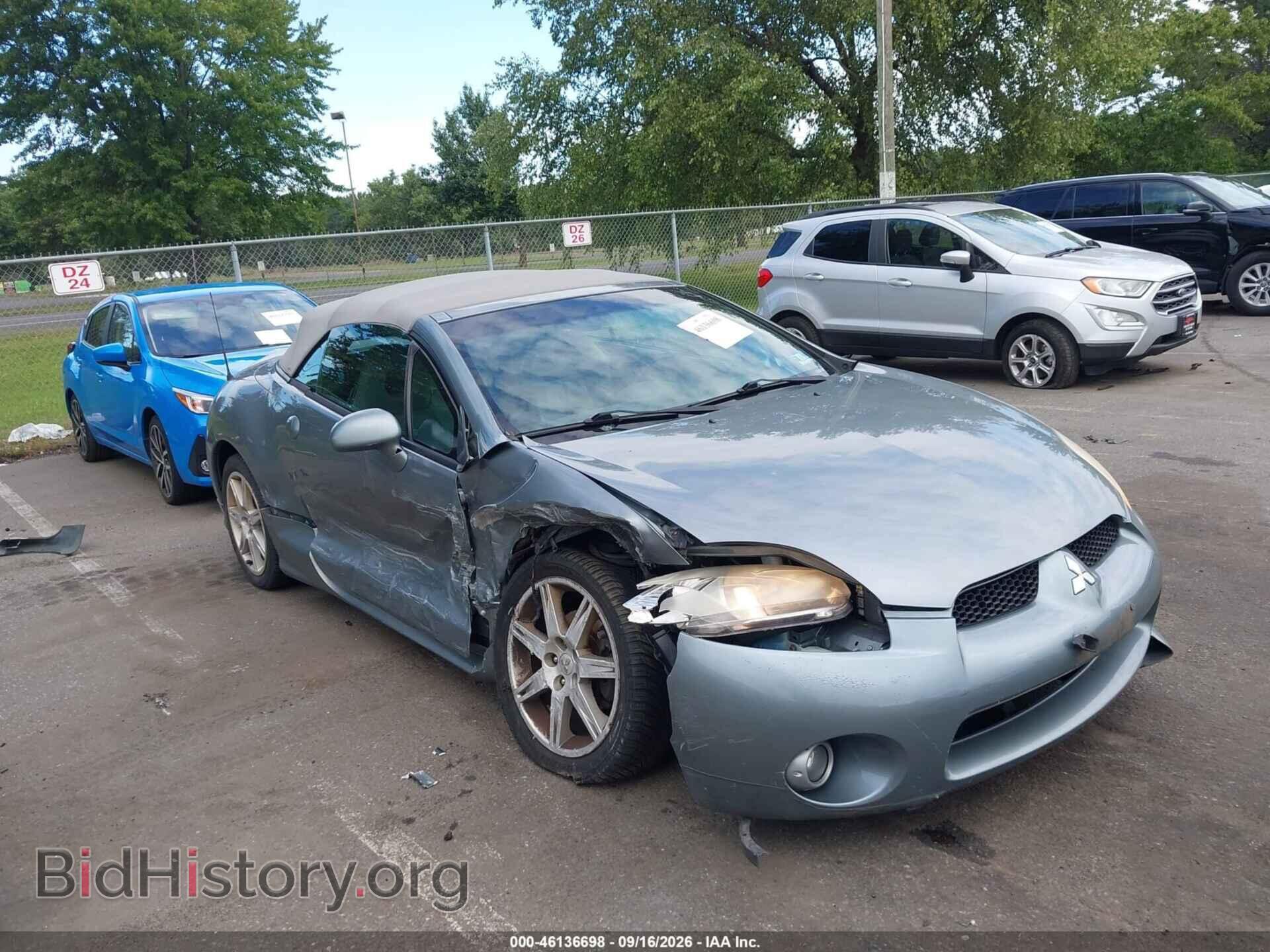2007 MITSUBISHI ECLIPSE SPYDER - VIN: 4A3AL35T67E014429 - Фото 6