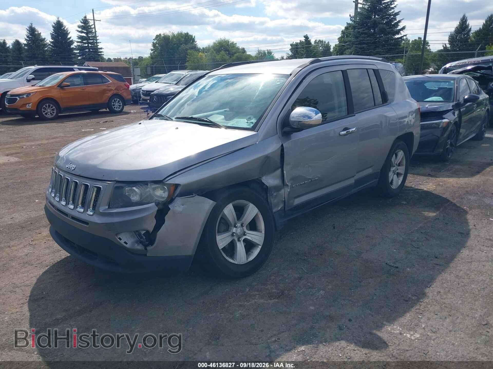 2016 JEEP COMPASS - VIN: 1C4NJDBB7GD556480 - Фото 2