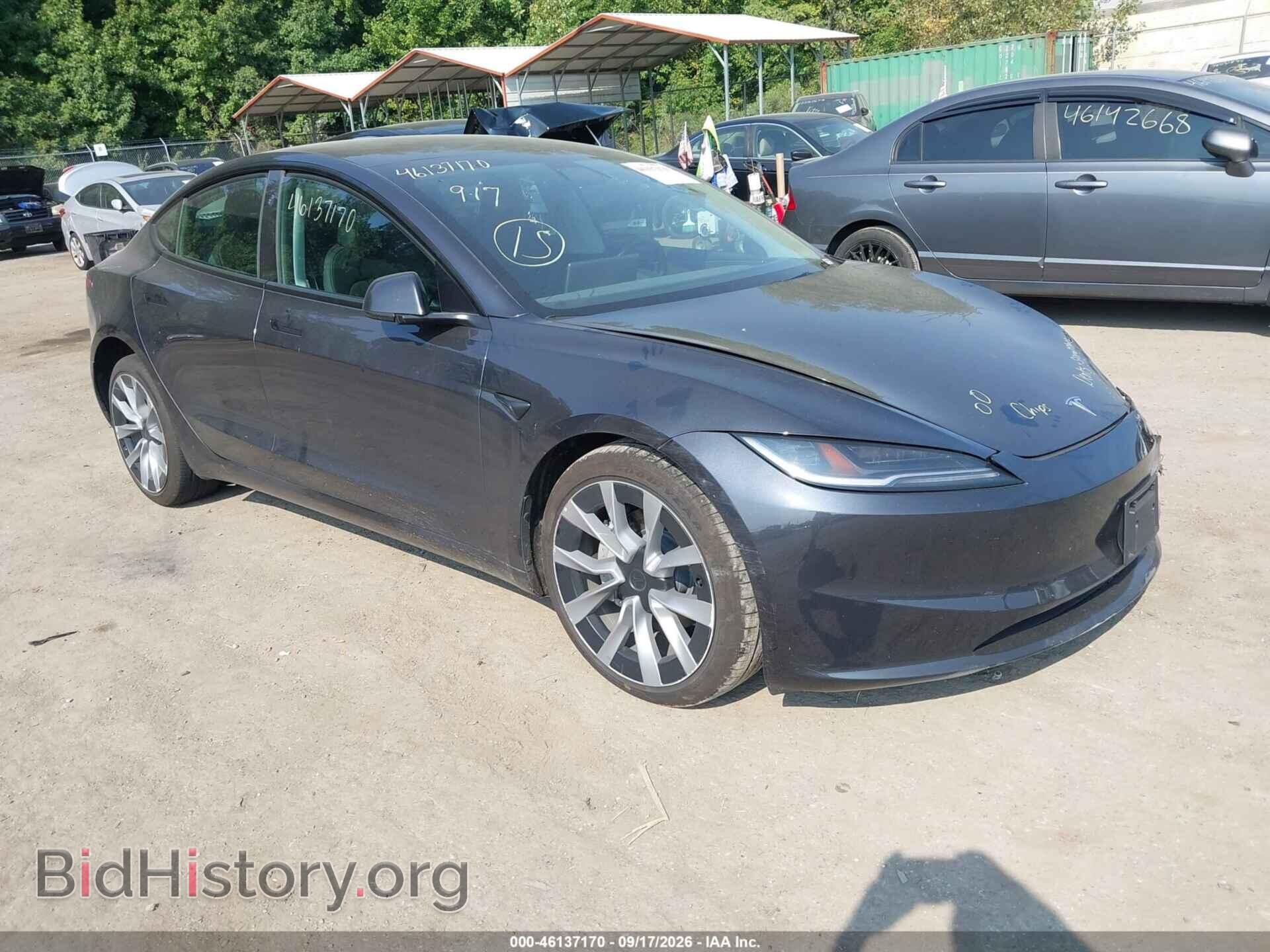 Фотография 5YJ3E1EB8SF904973 - TESLA MODEL 3 2025