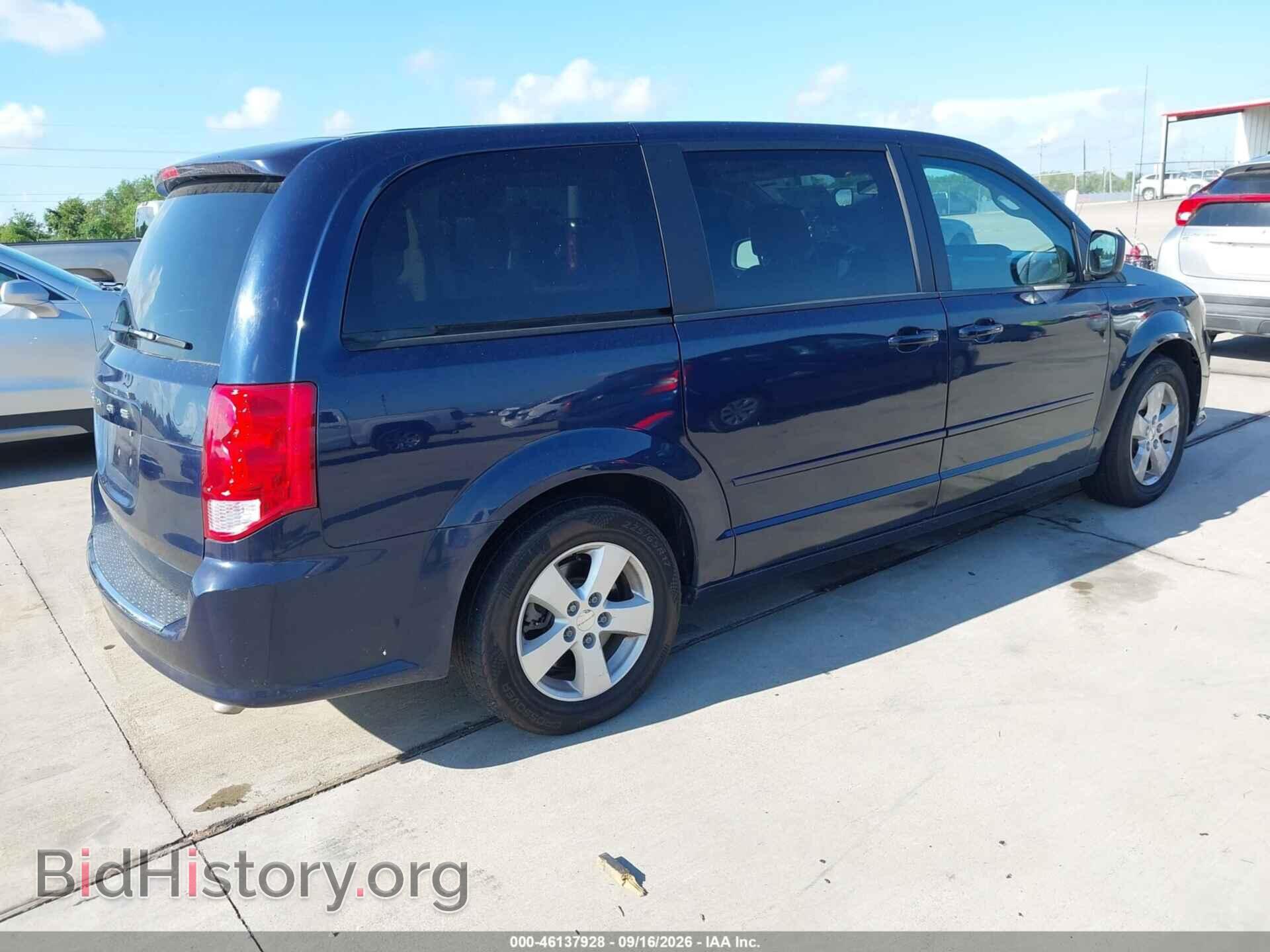 2013 DODGE GRAND CARAVAN - VIN: 2C4RDGBG7DR725864 - Фото 4