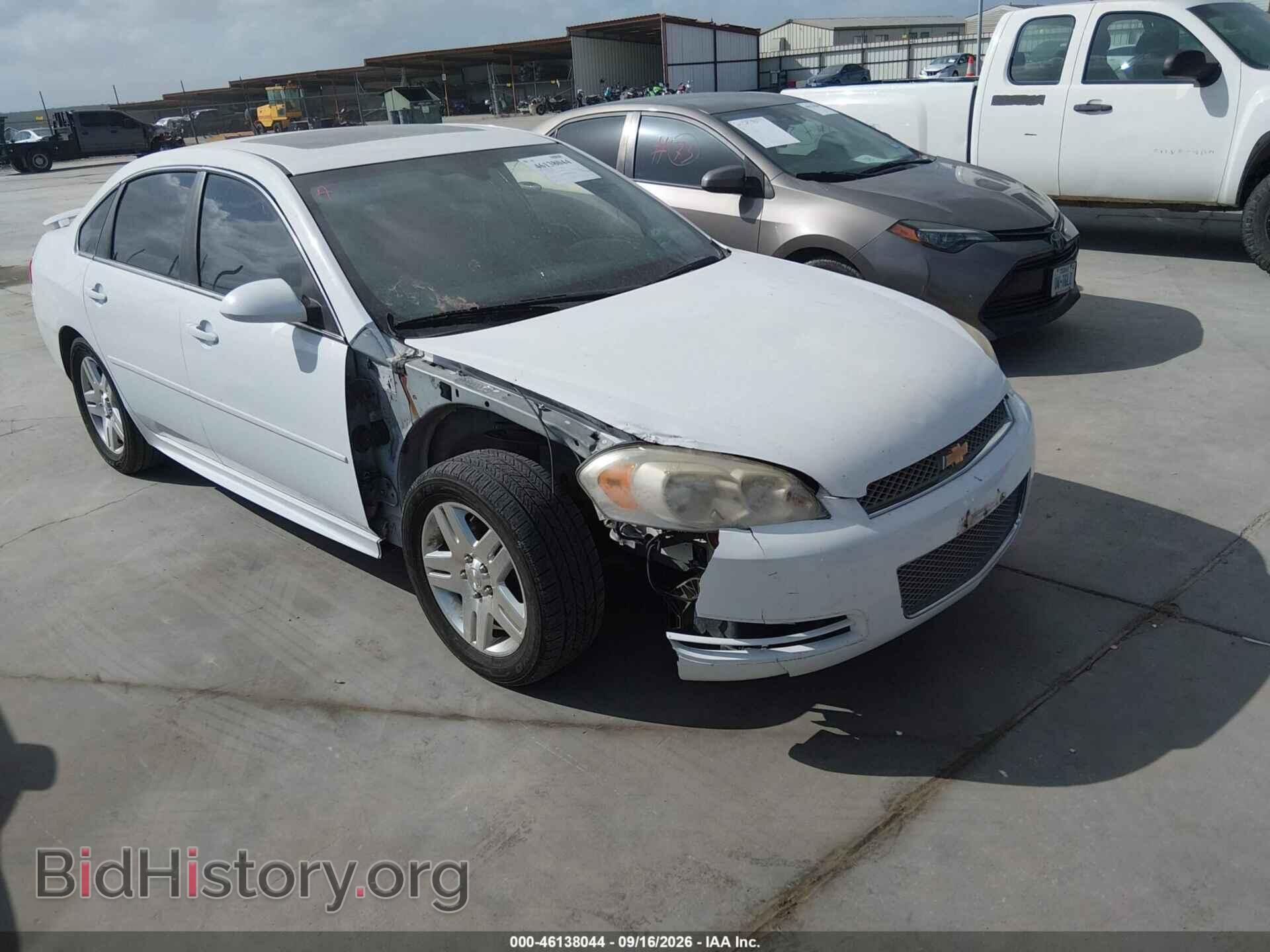 Фотография 2G1WG5E35C1113434 - CHEVROLET IMPALA 2012