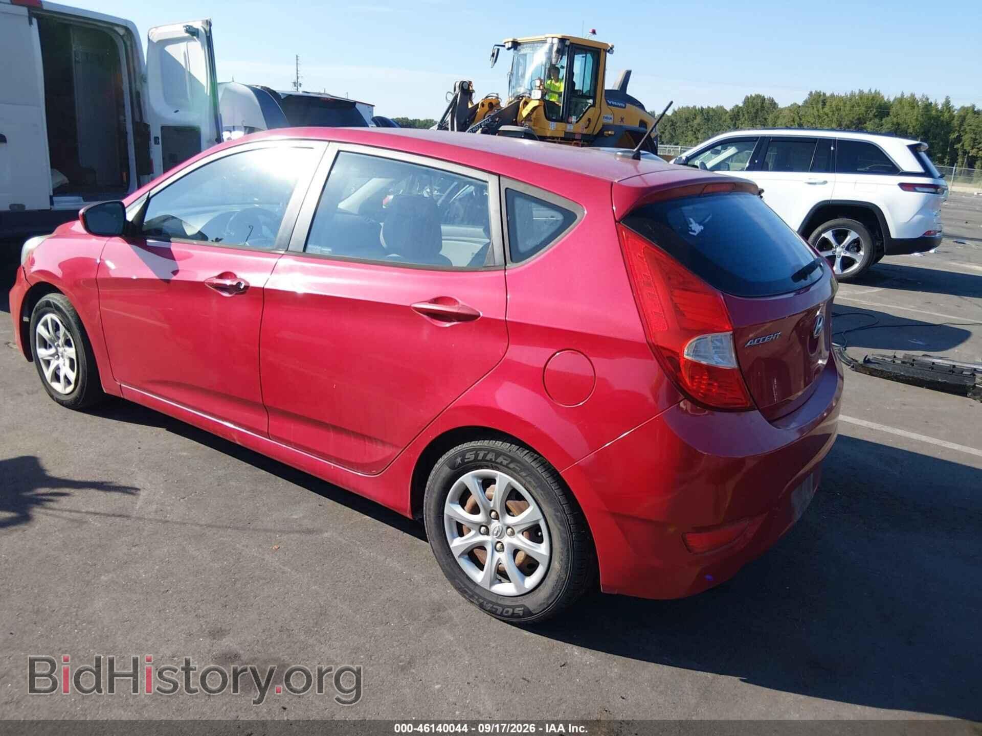 2013 HYUNDAI ACCENT - VIN: KMHCT5AEXDU118384 - Photo 3