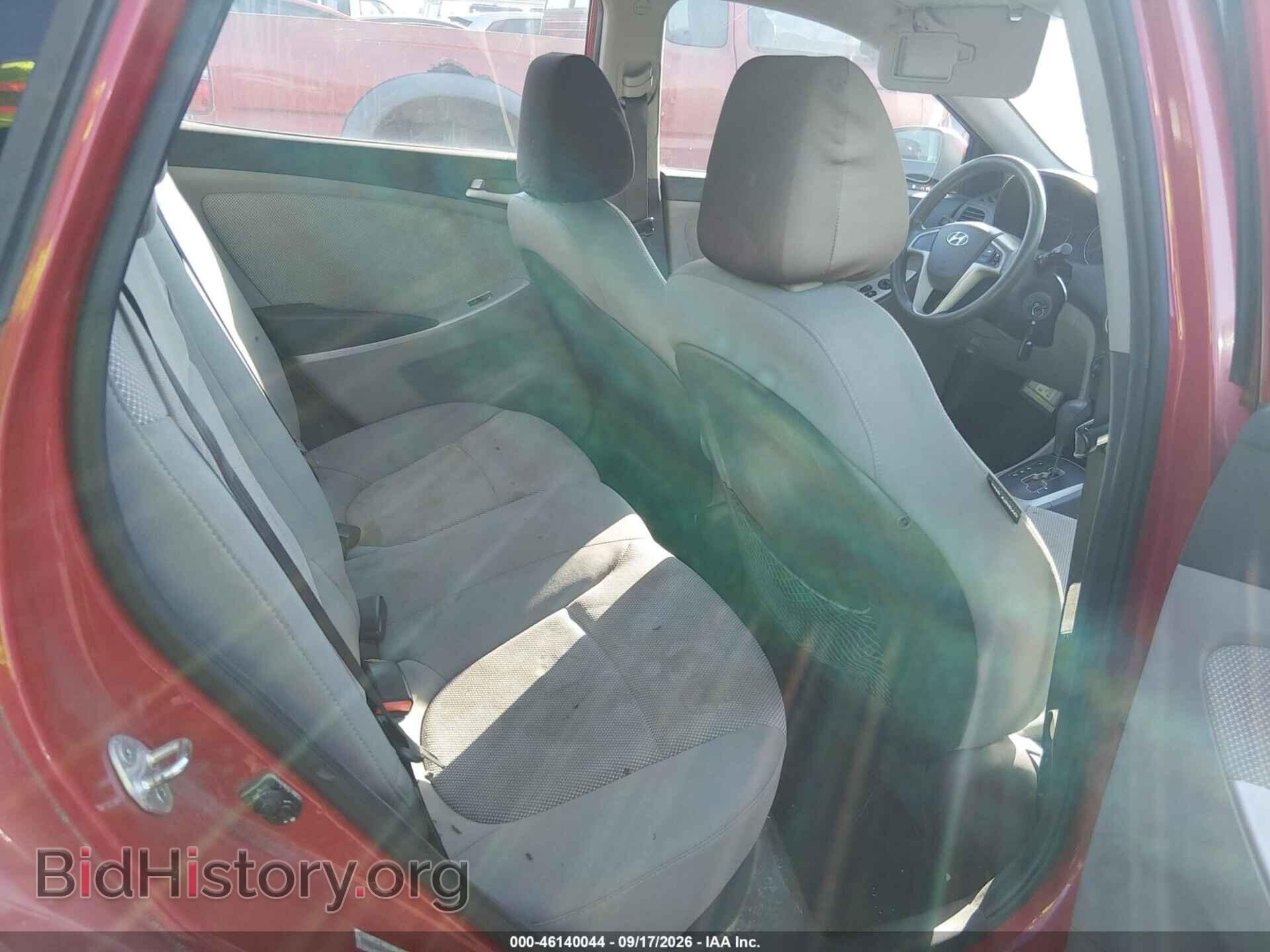 2013 HYUNDAI ACCENT - VIN: KMHCT5AEXDU118384 - Photo 8