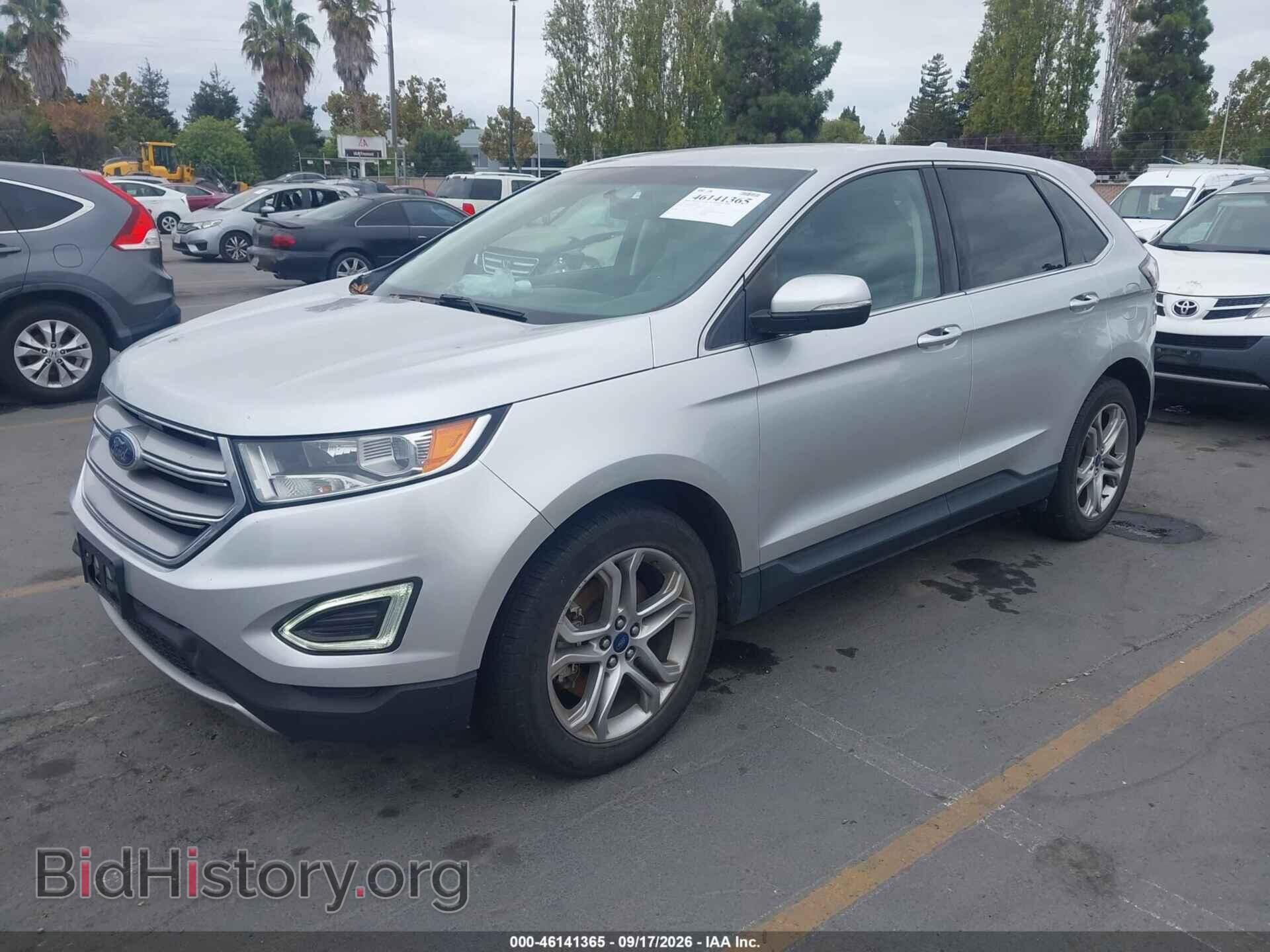 2016 FORD EDGE - VIN: 2FMPK4K94GBB12672 - Фото 2