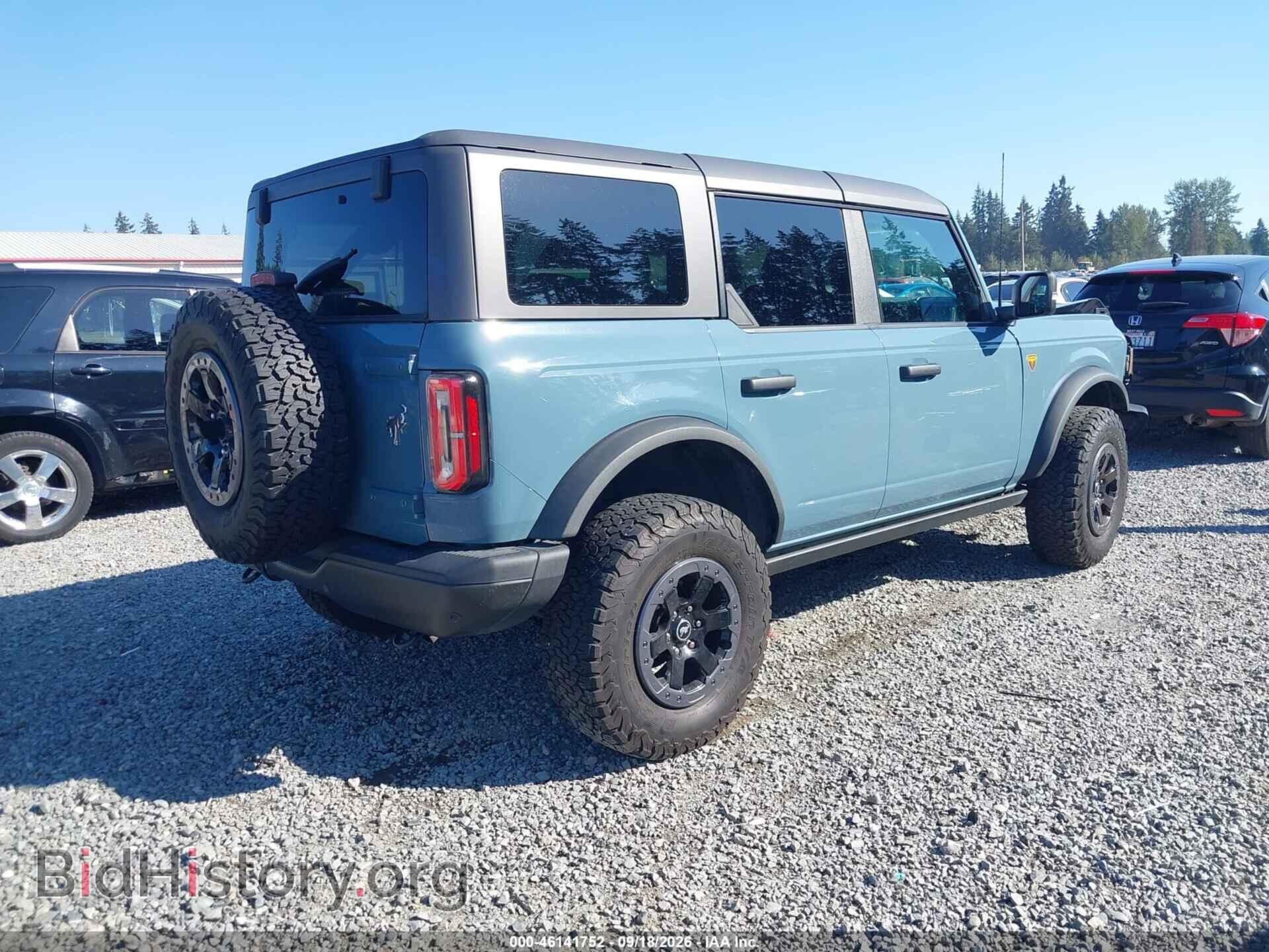2022 FORD BRONCO - VIN: 1FMEE5DPXNLB84649 - Фото 4