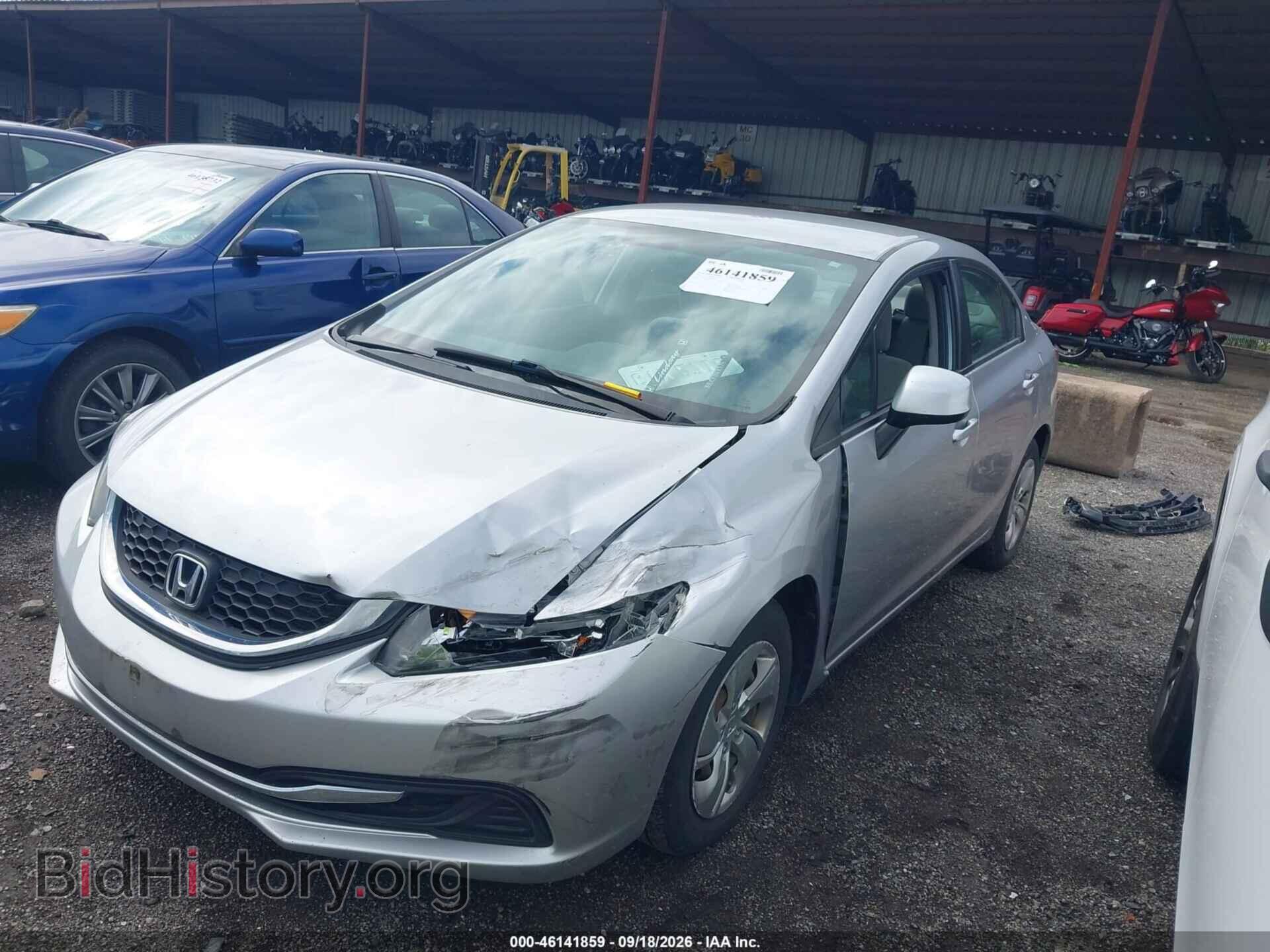 2013 HONDA CIVIC - VIN: 19XFB2F52DE026051 - Фото 2