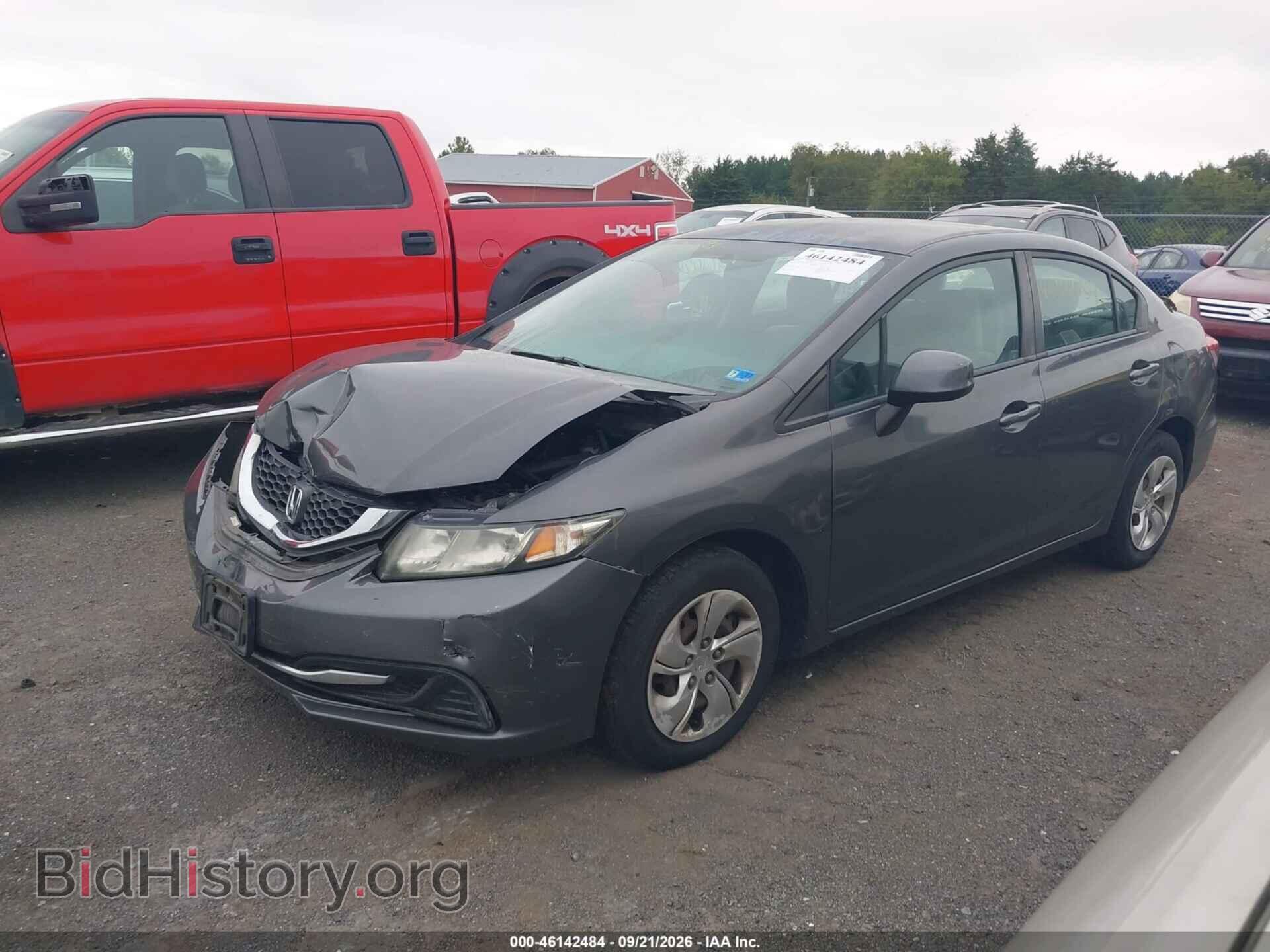2013 HONDA CIVIC - VIN: 2HGFB2F5XDH577656 - Фото 2