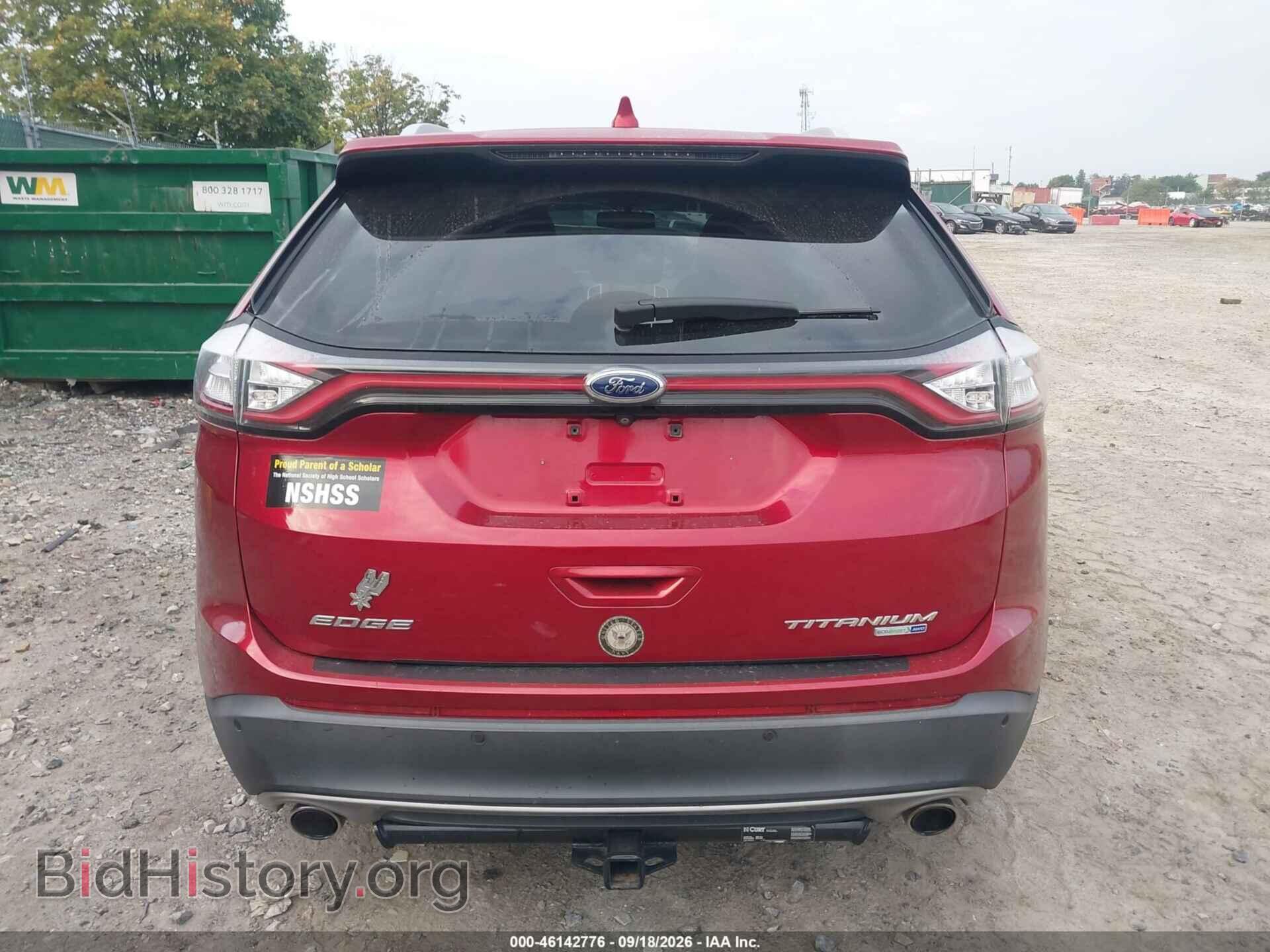 2015 FORD EDGE - VIN: 2FMTK4K96FBB56802 - Фото 16