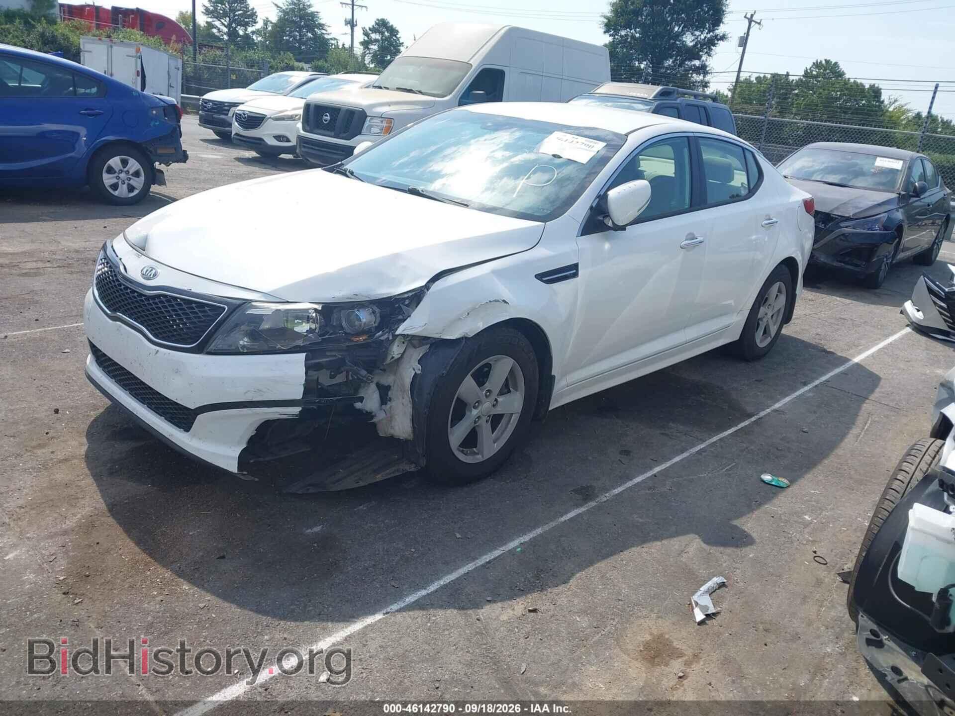 2014 KIA OPTIMA - VIN: KNAGM4A72E5488719 - Фото 2