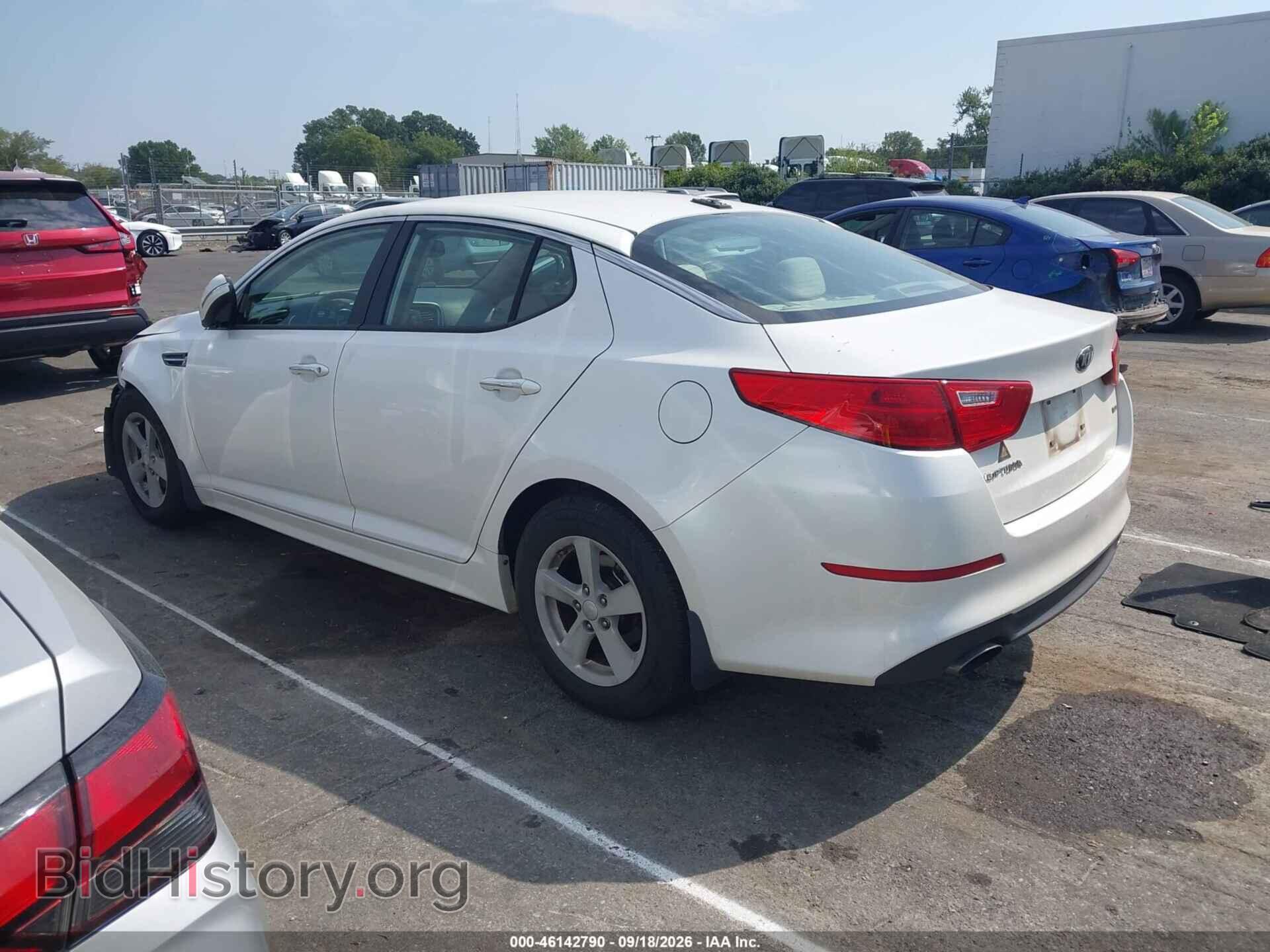 2014 KIA OPTIMA - VIN: KNAGM4A72E5488719 - Фото 3