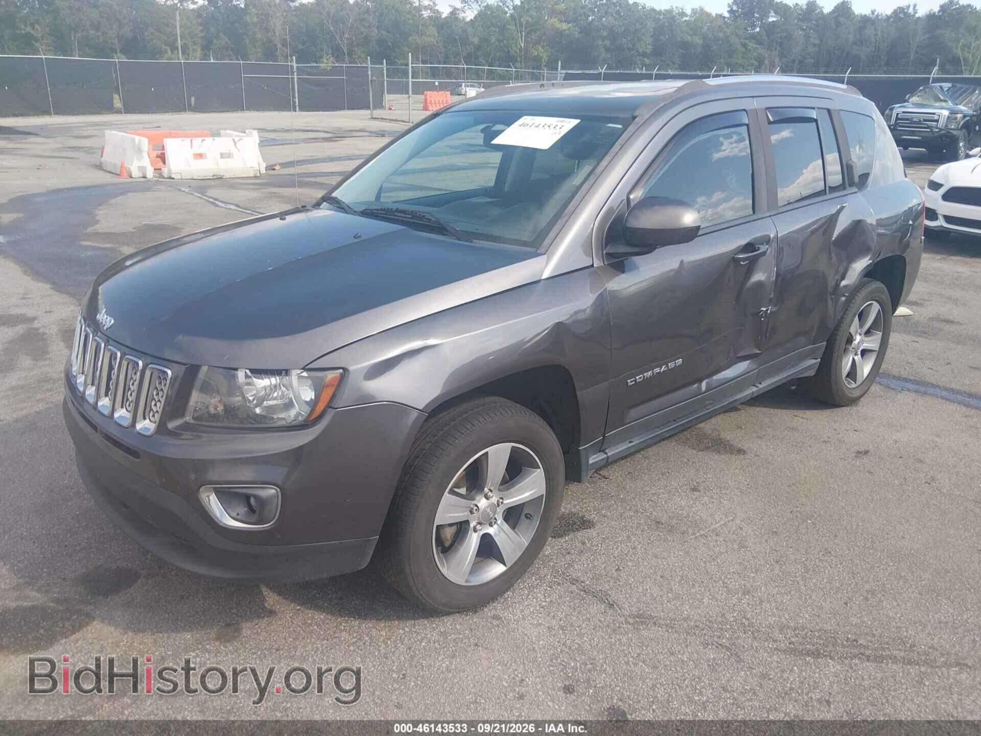 2016 JEEP COMPASS - VIN: 1C4NJDEB9GD795833 - Фото 2