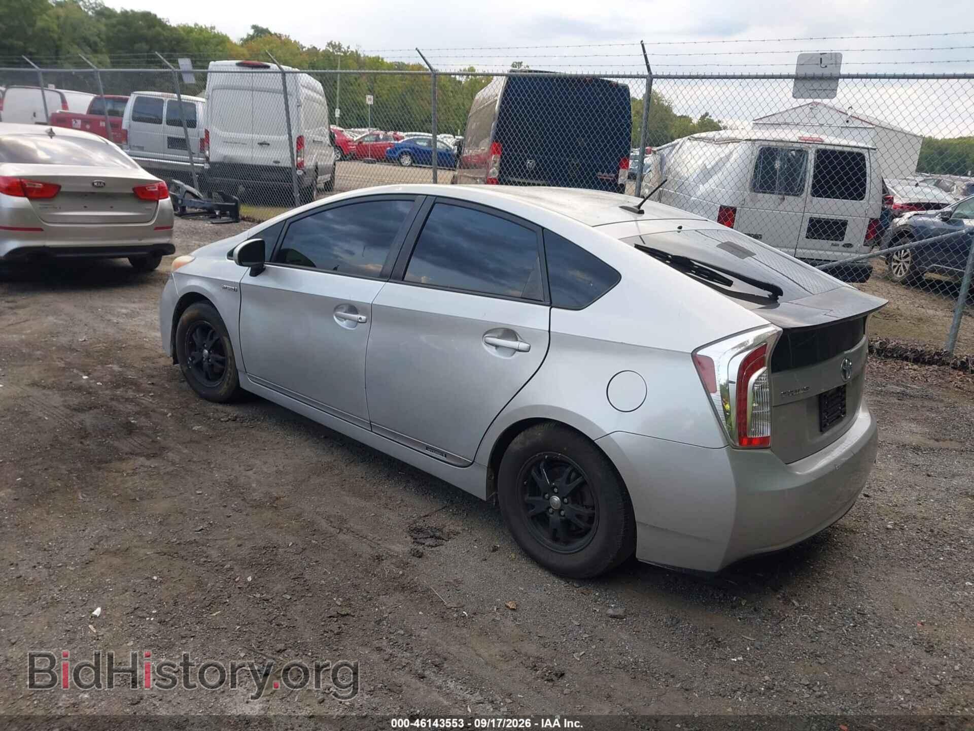 2014 TOYOTA PRIUS - VIN: JTDKN3DU9E1772202 - Фото 3