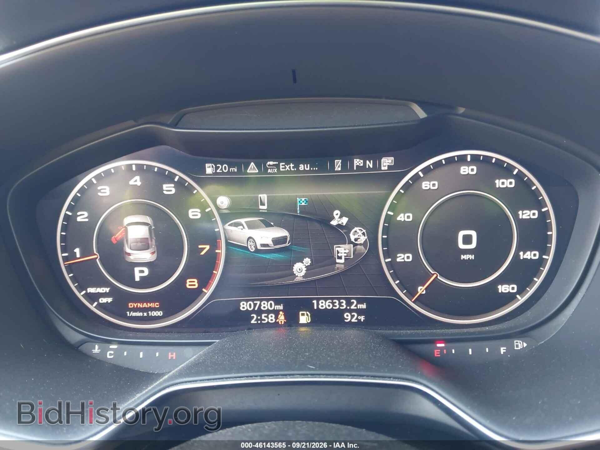 2017 AUDI TT - VIN: TRUC5AFV6H1002693 - Photo 15