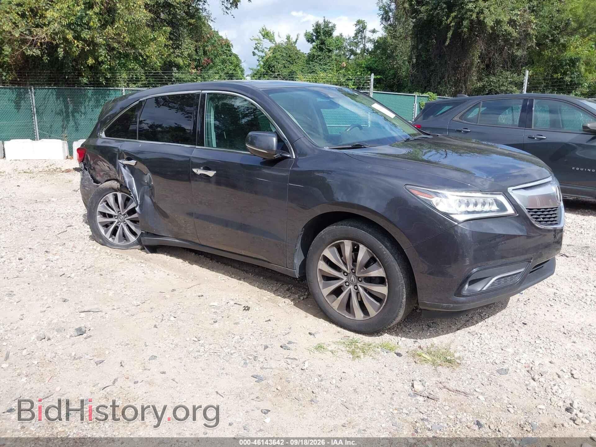 Фотография 5FRYD4H43GB024986 - ACURA MDX 2016