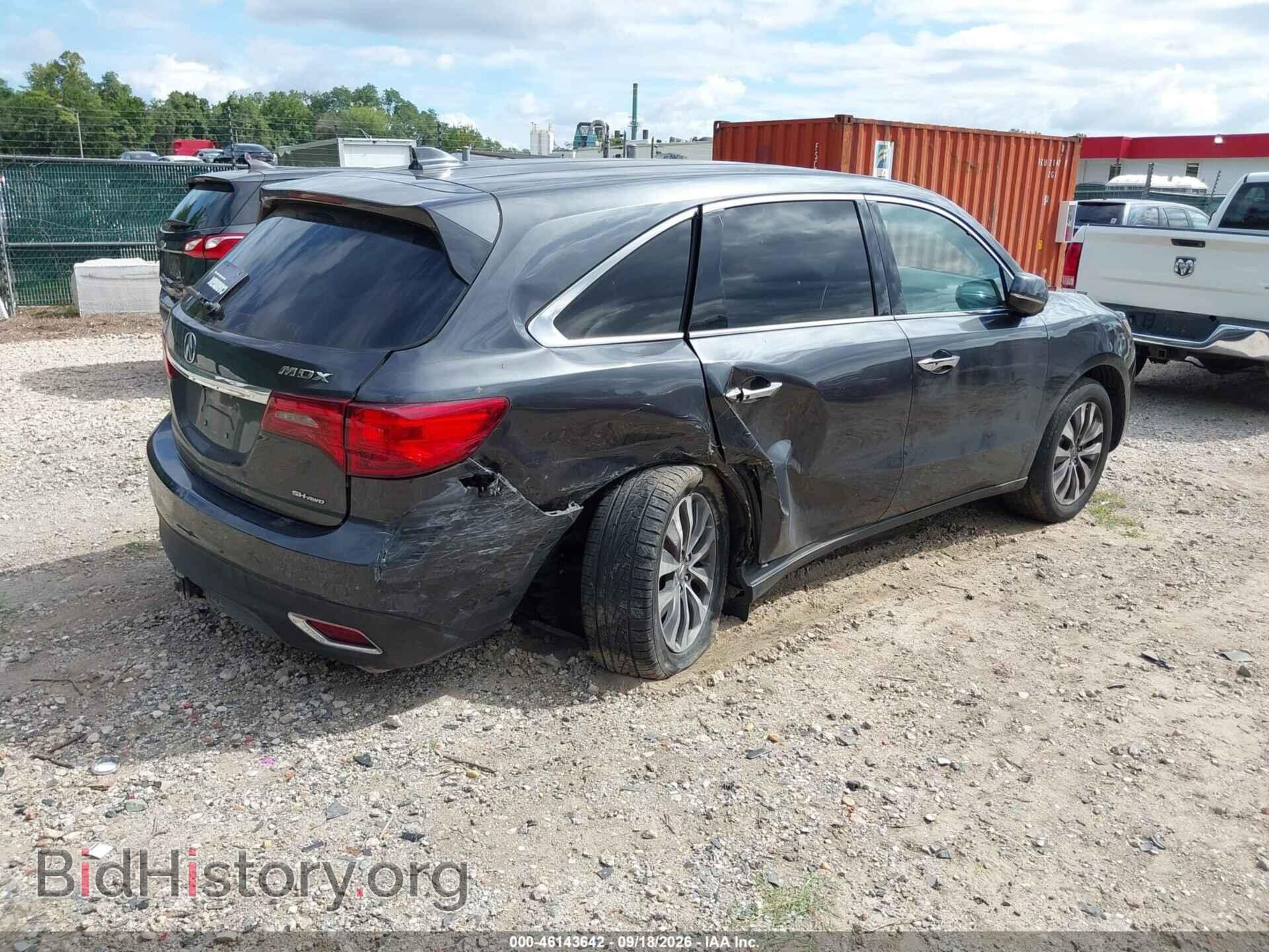 2016 ACURA MDX - VIN: 5FRYD4H43GB024986 - Фото 4