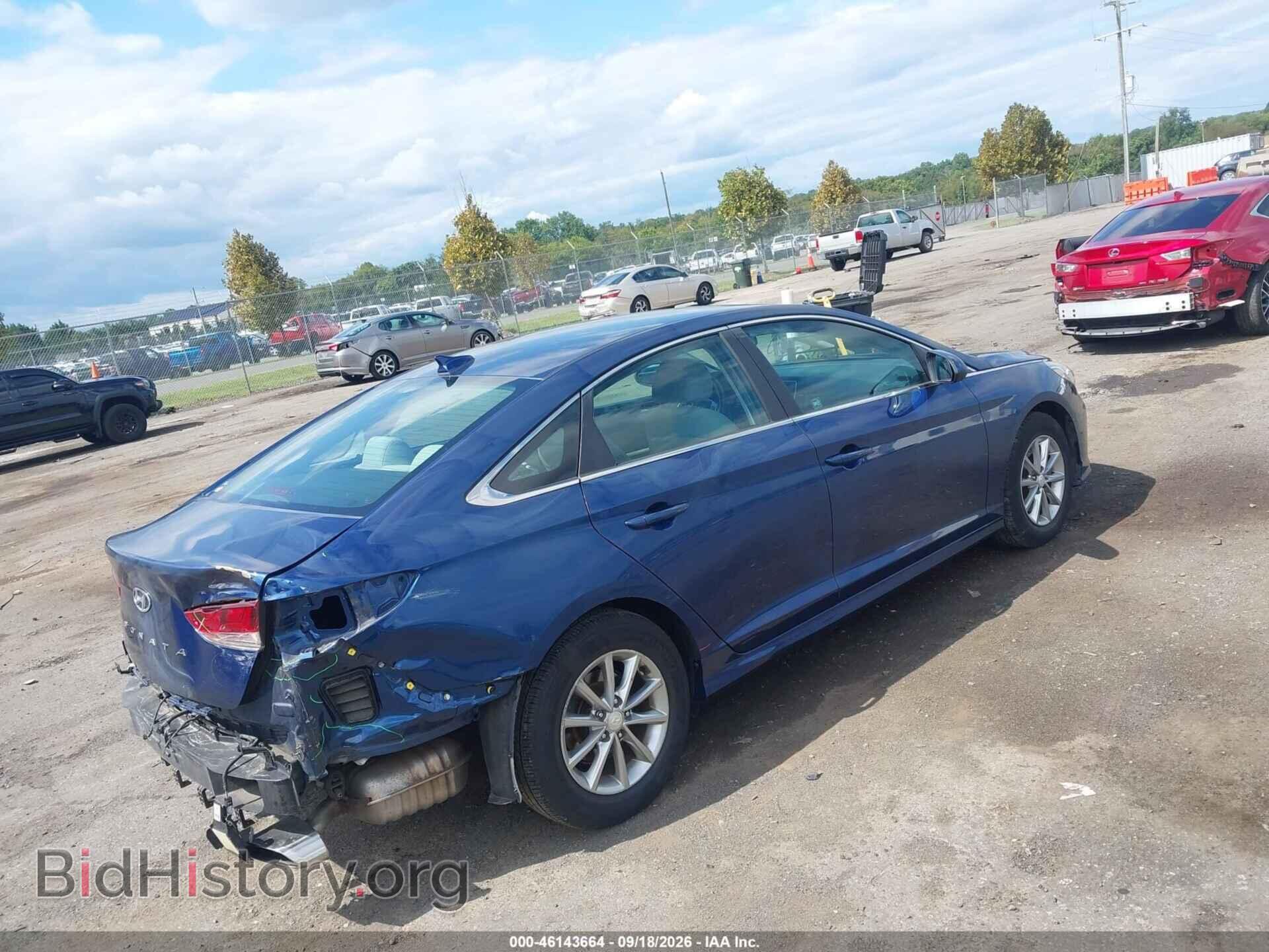 2019 HYUNDAI SONATA - VIN: 5NPE24AF6KH763530 - Photo 4