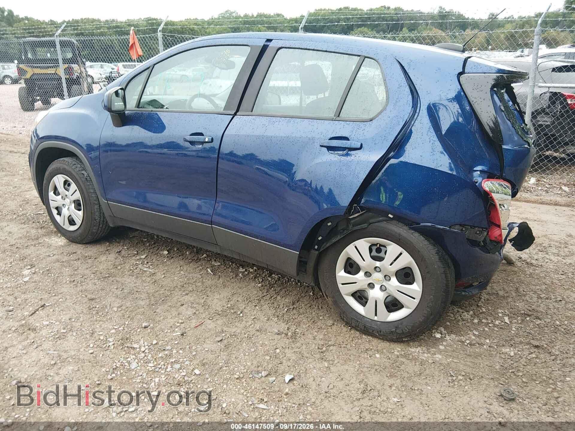 2017 CHEVROLET TRAX - VIN: 3GNCJKSB3HL187731 - Photo 3
