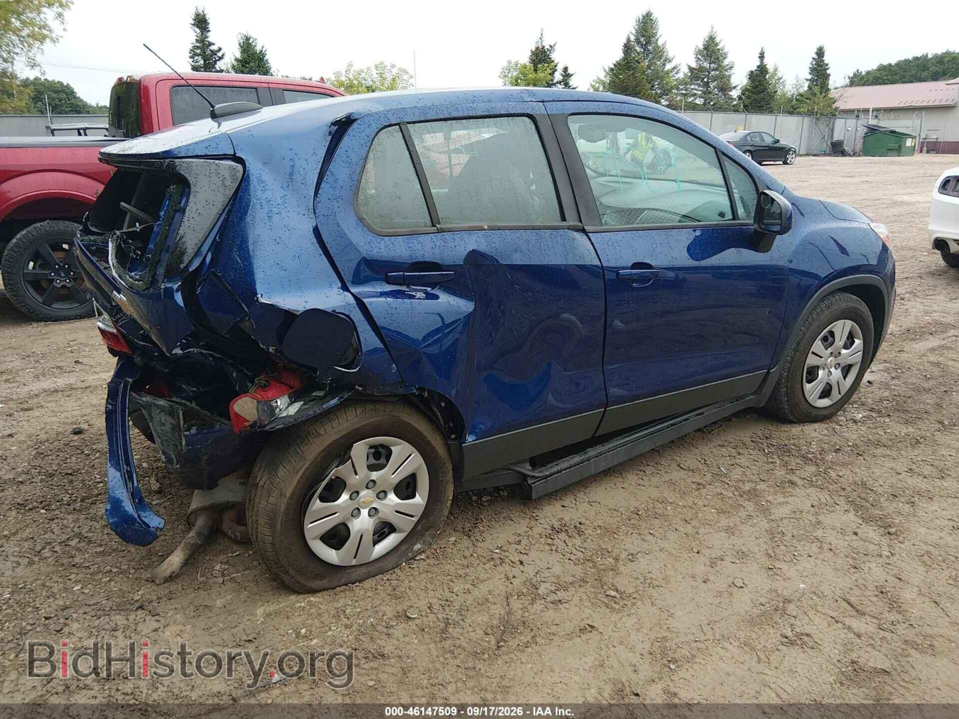 2017 CHEVROLET TRAX - VIN: 3GNCJKSB3HL187731 - Photo 4