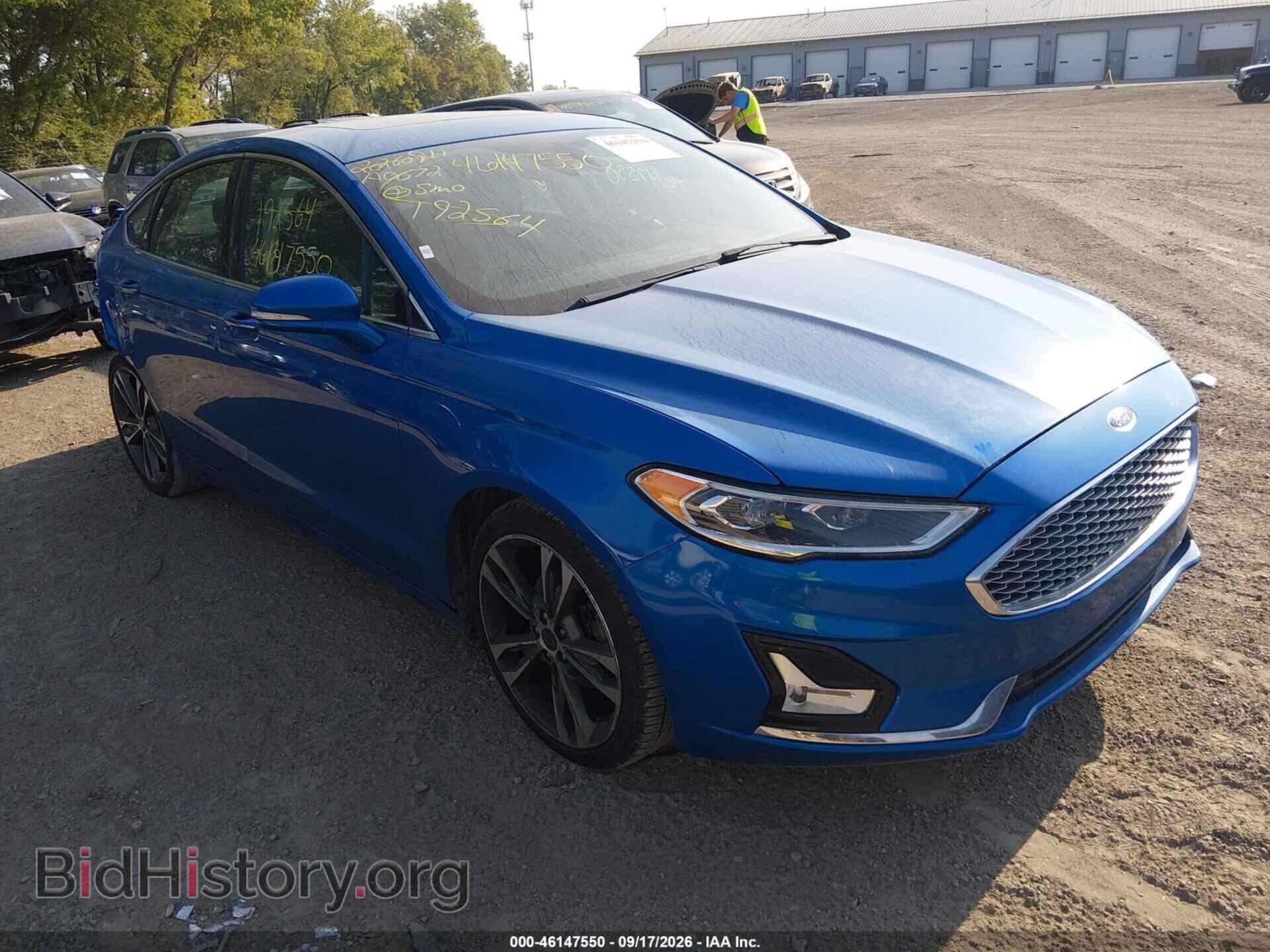 Photo 3FA6P0D94LR192564 - FORD FUSION 2020