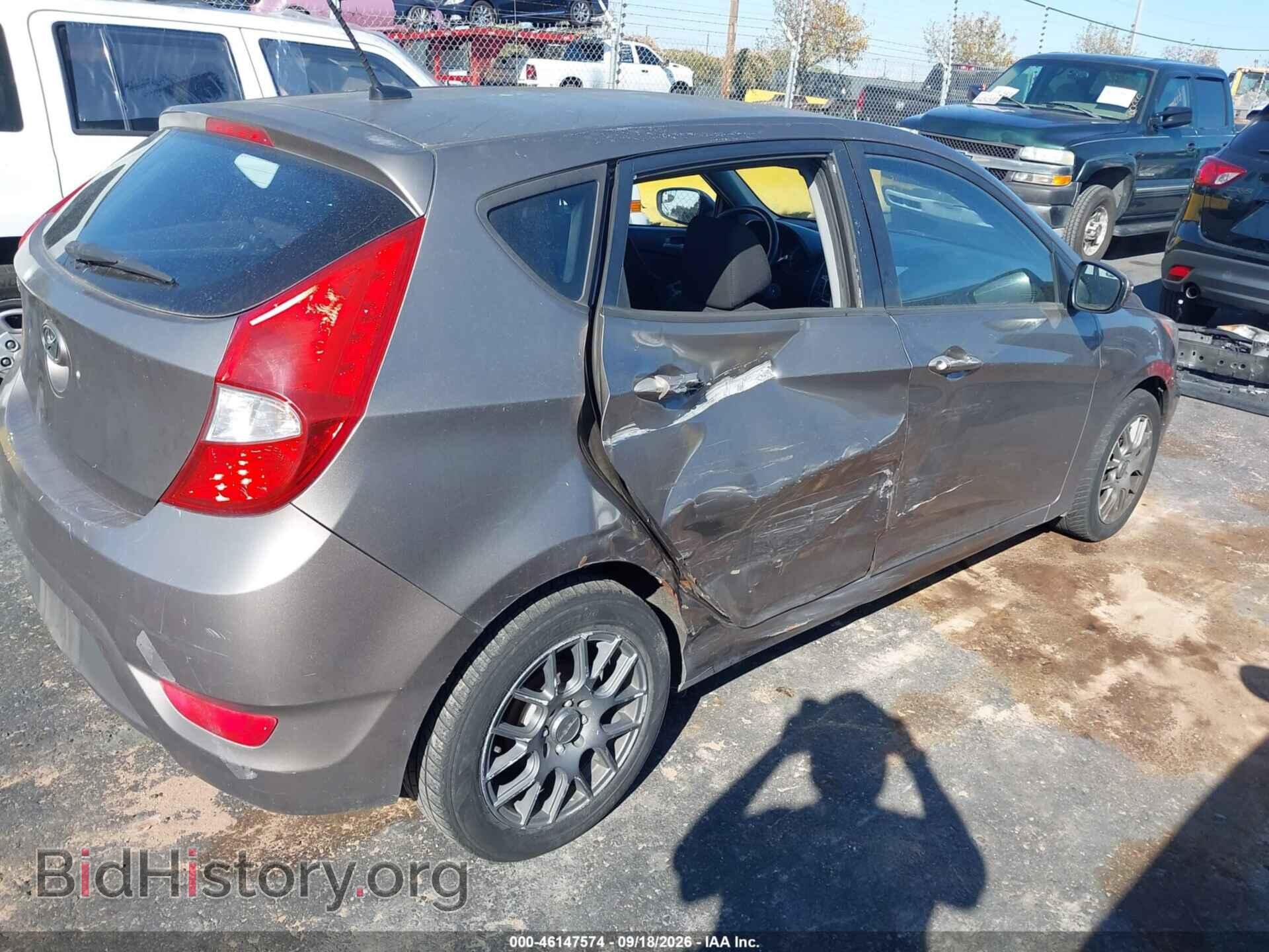 2014 HYUNDAI ACCENT - VIN: KMHCT5AE8EU155676 - Фото 4