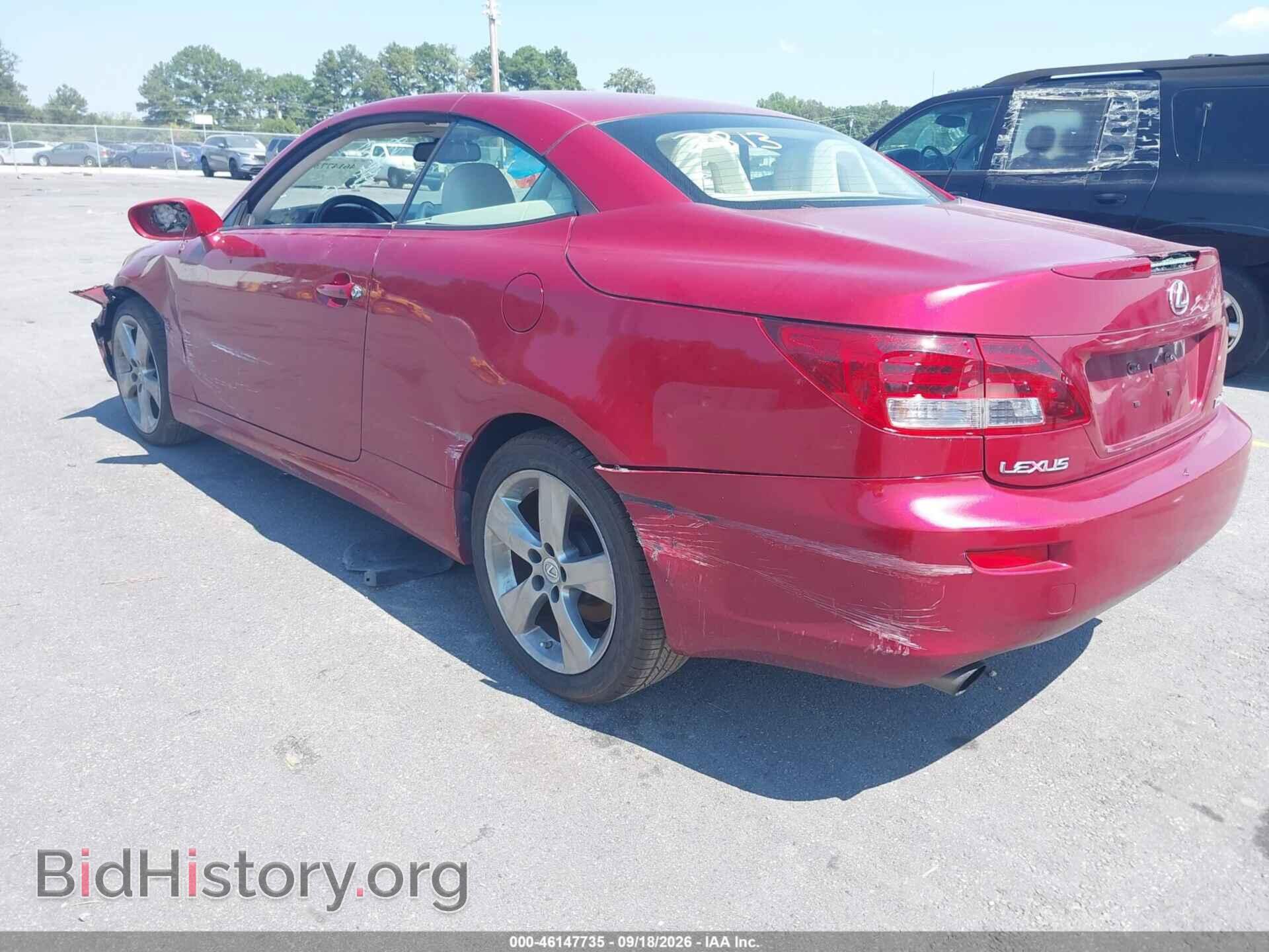 2010 LEXUS IS 250C - VIN: JTHFF2C2XA2513813 - Photo 3