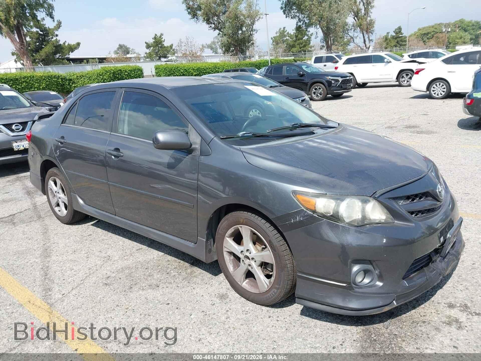 Photo 2T1BU4EE5CC829505 - TOYOTA COROLLA 2012