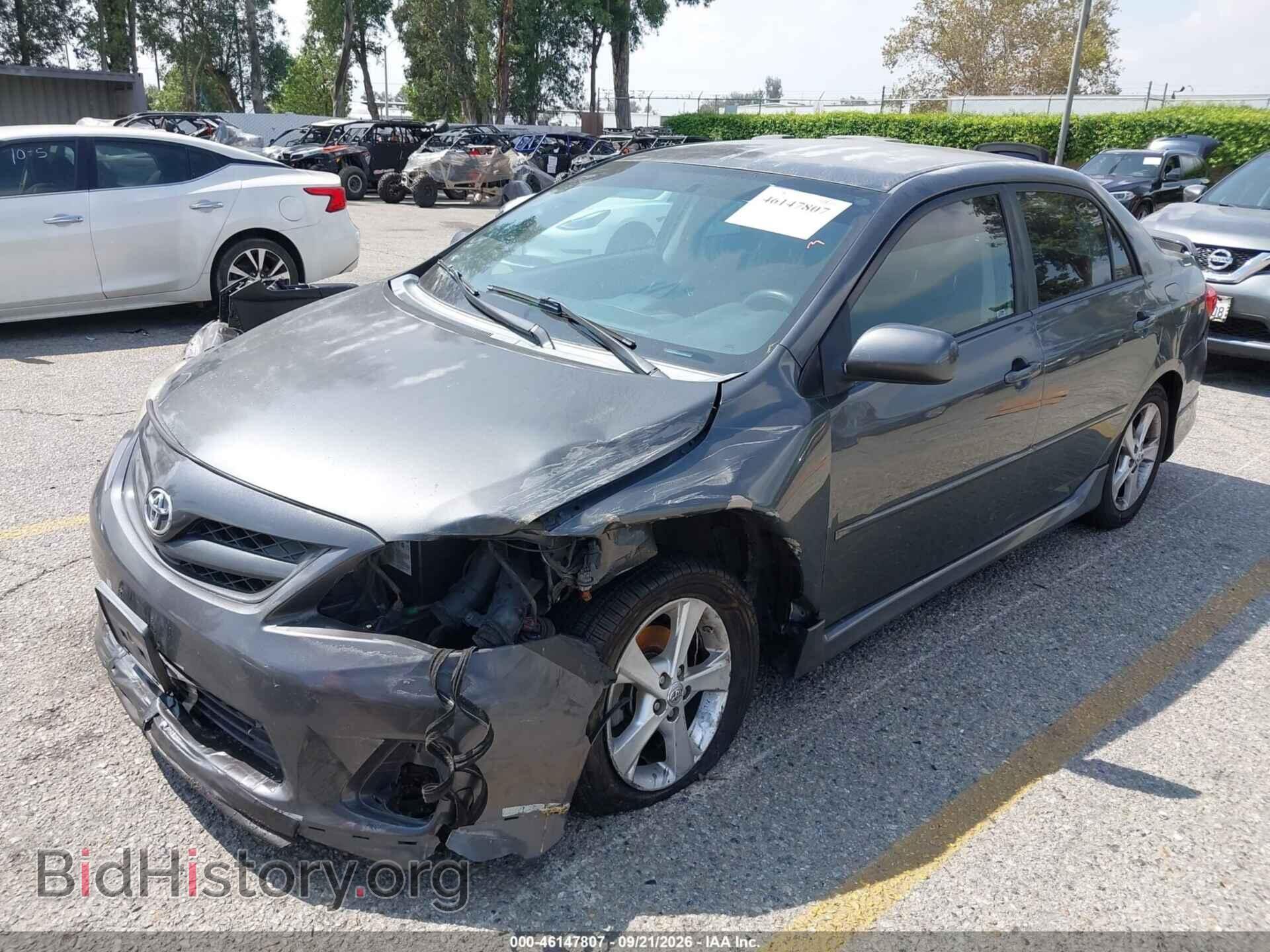 2012 TOYOTA COROLLA - VIN: 2T1BU4EE5CC829505 - Фото 2