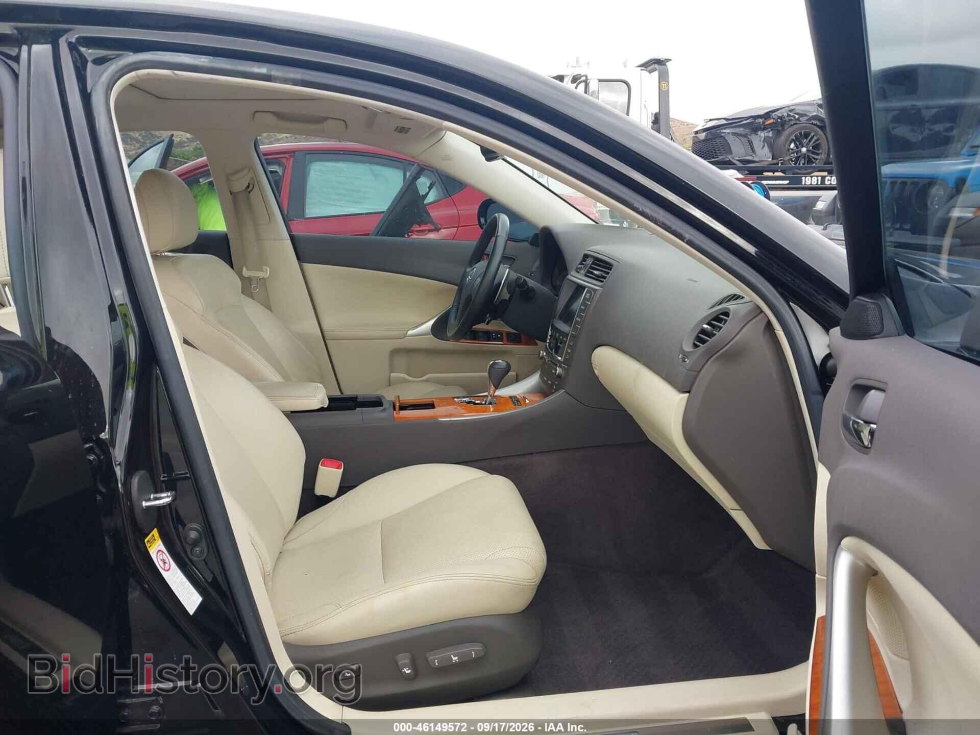 2009 LEXUS IS 250 - VIN: JTHBK262392084595 - Фото 5
