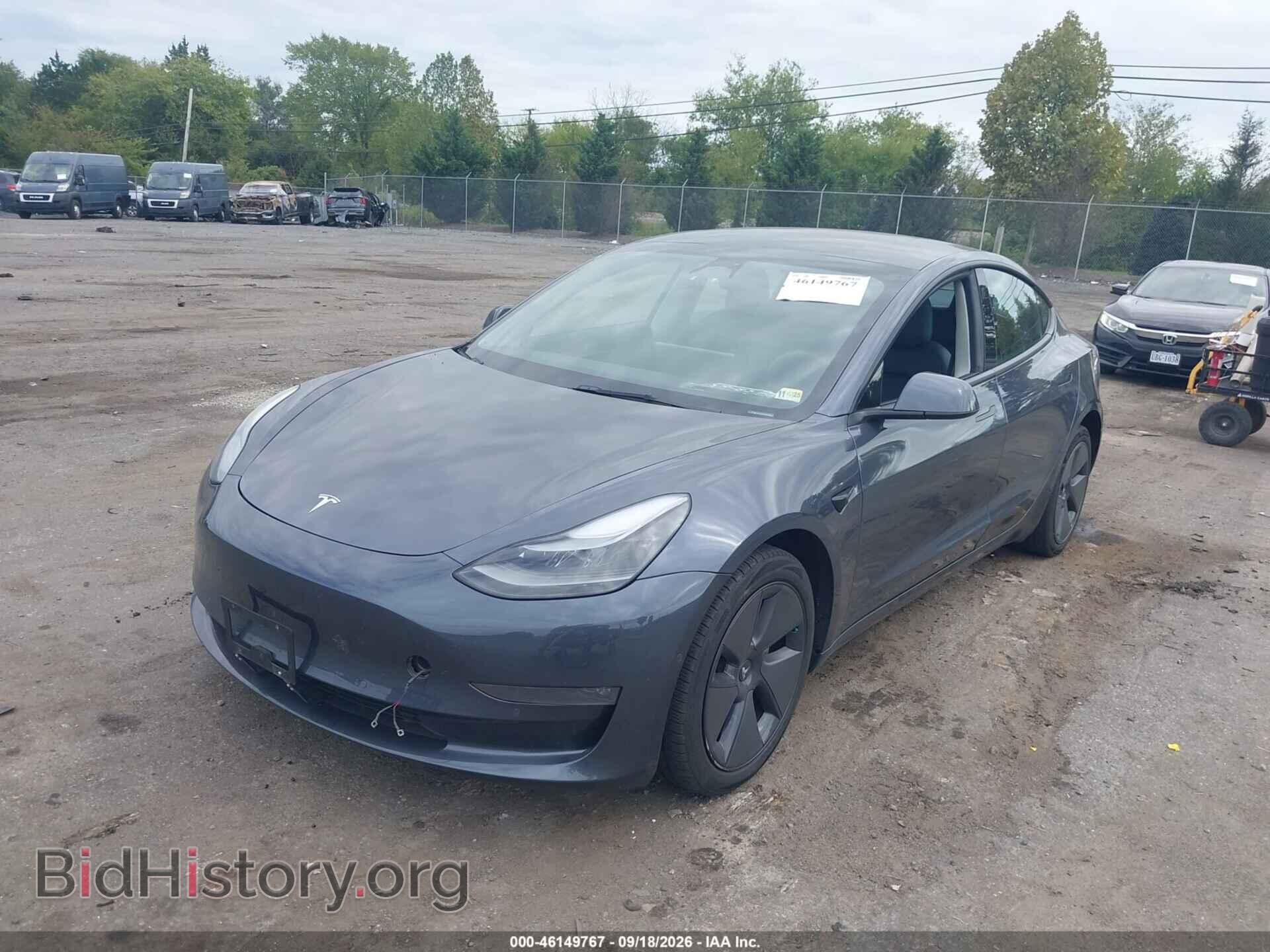 2022 TESLA MODEL 3 - VIN: 5YJ3E1EB2NF194392 - Photo 2