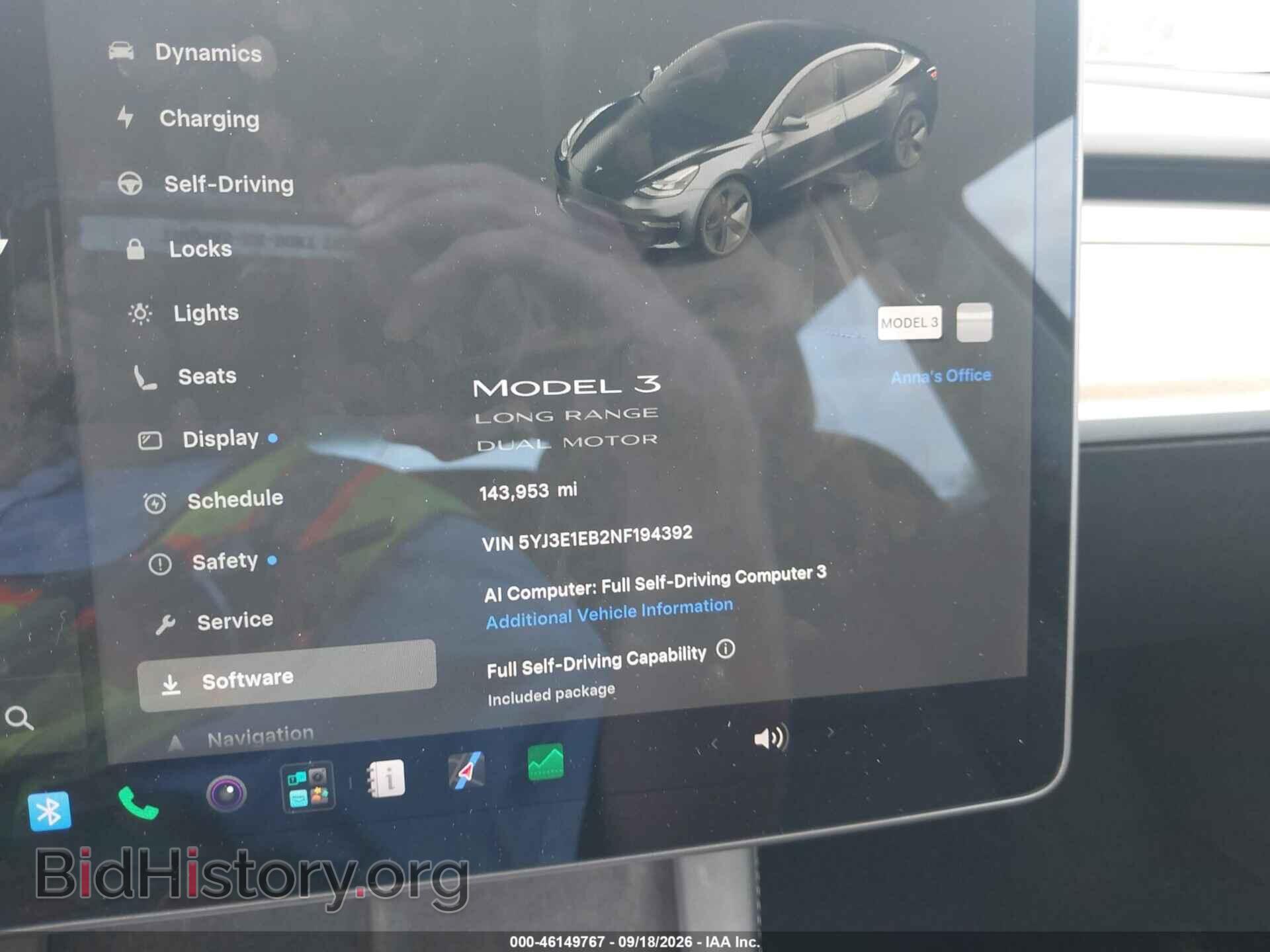 2022 TESLA MODEL 3 - VIN: 5YJ3E1EB2NF194392 - Photo 13
