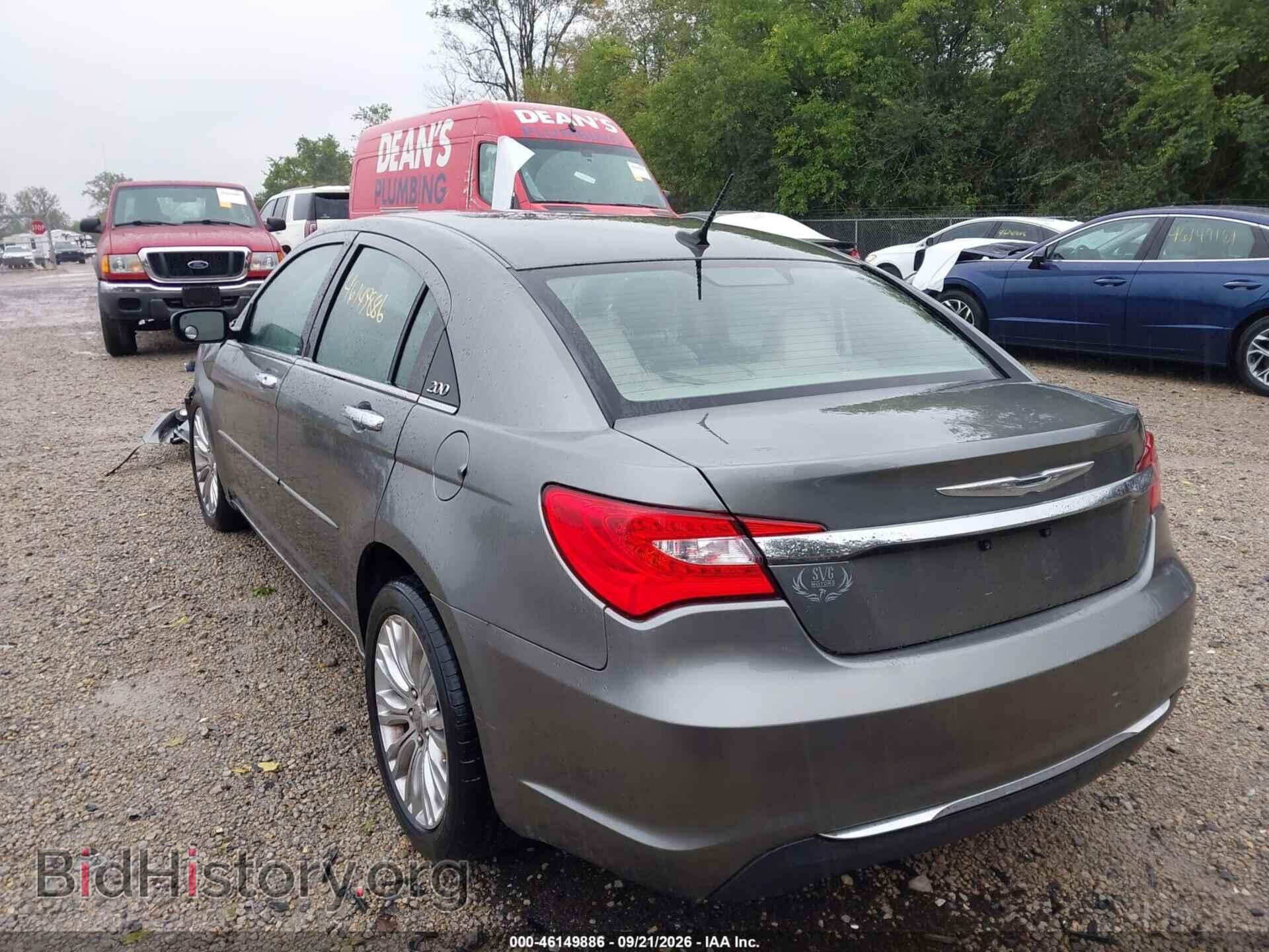 2012 CHRYSLER 200 - VIN: 1C3CCBCB9CN255433 - Фото 3