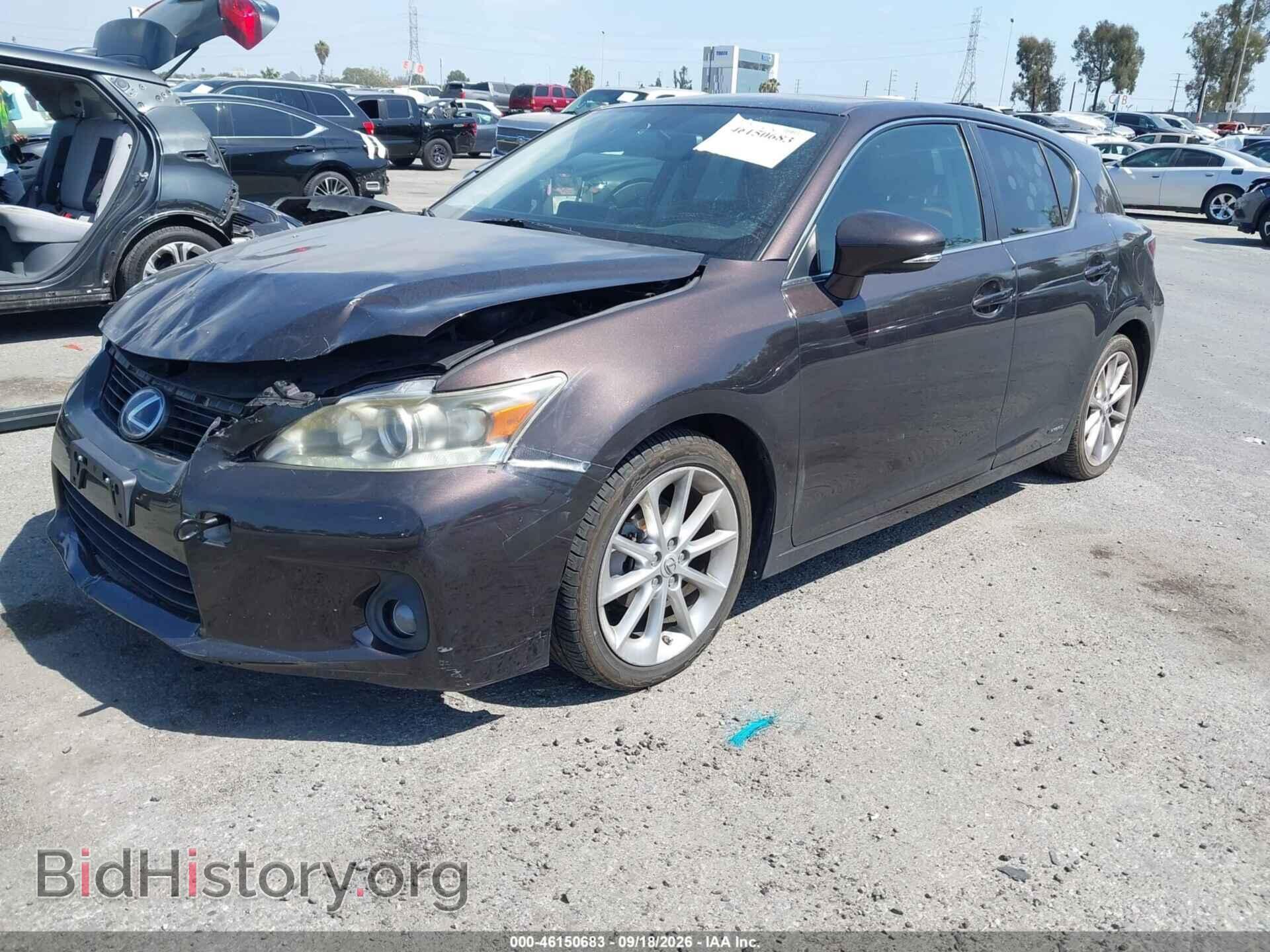 2013 LEXUS CT 200H - VIN: JTHKD5BH7D2140634 - Photo 2