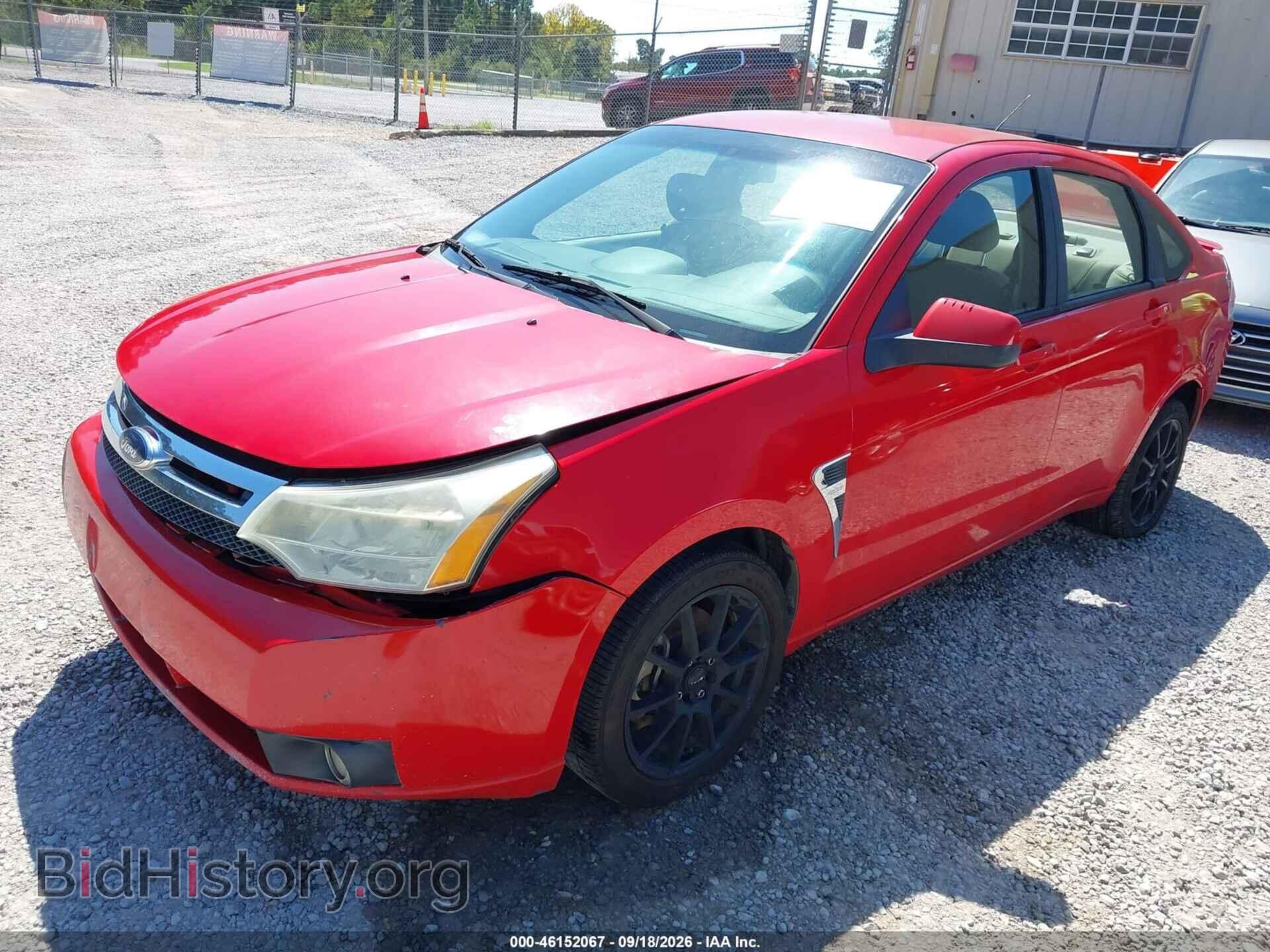 2008 FORD FOCUS - VIN: 1FAHP35N68W127581 - Фото 2