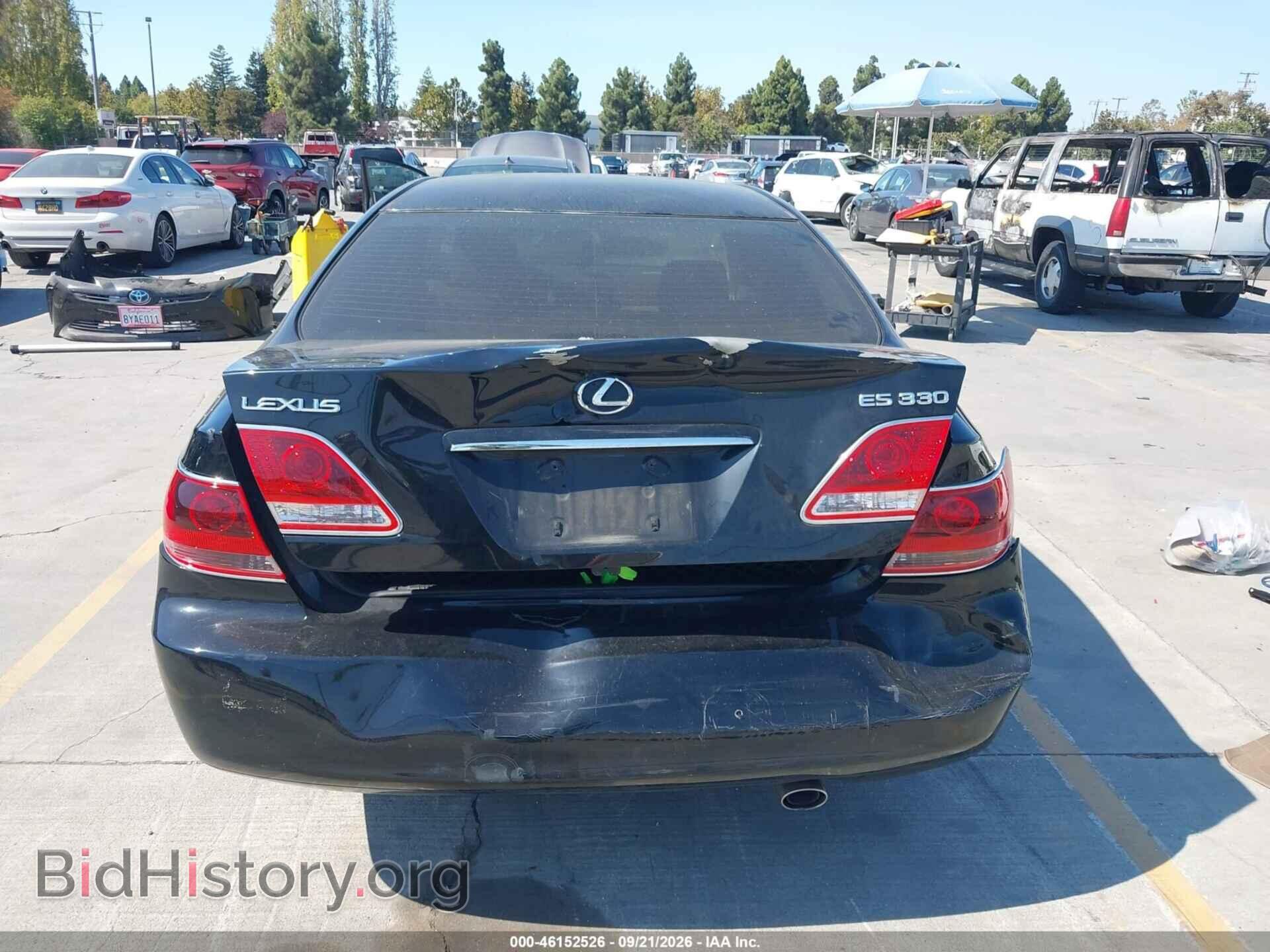 2005 LEXUS ES 330 - VIN: JTHBA30G755119712 - Photo 16