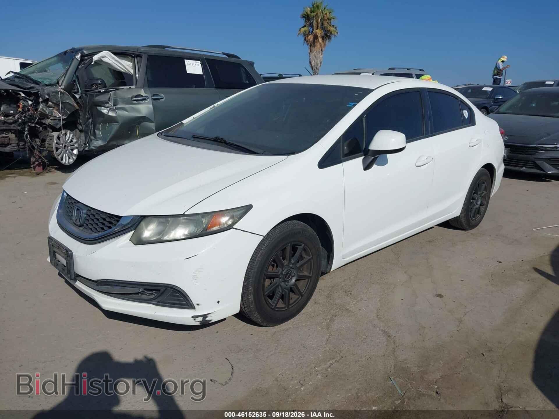 2013 HONDA CIVIC - VIN: 19XFB2F59DE215151 - Фото 2