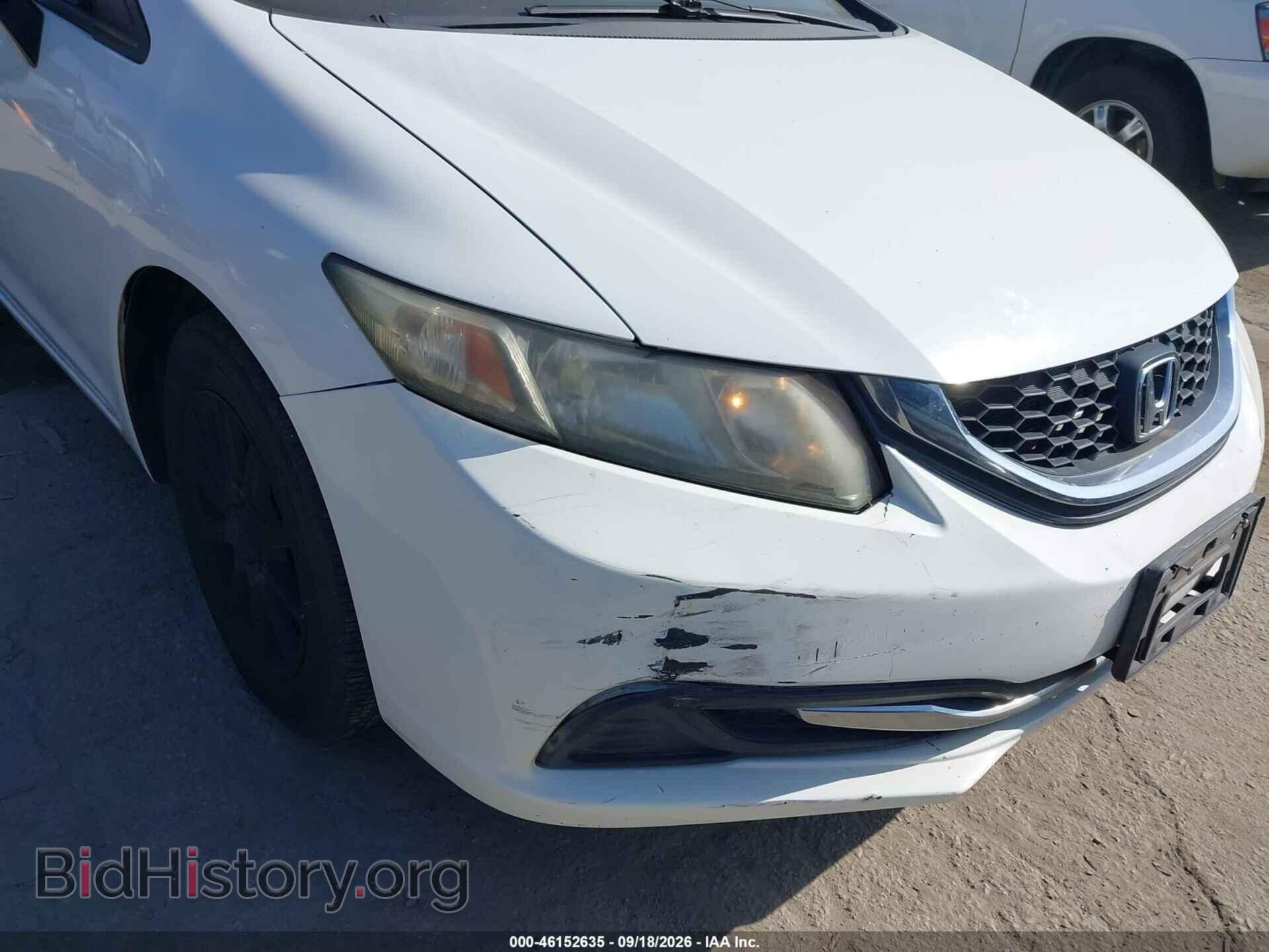 2013 HONDA CIVIC - VIN: 19XFB2F59DE215151 - Фото 6