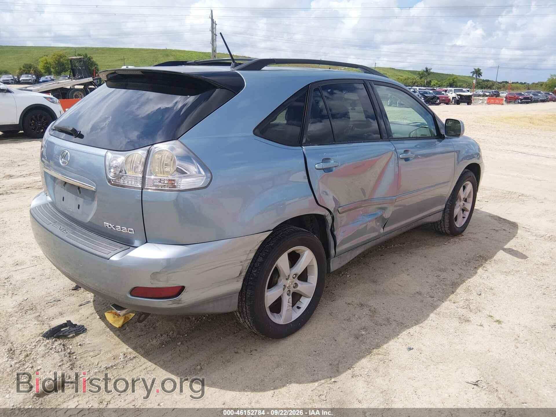 2005 LEXUS RX - VIN: 2T2GA31U35C041679 - Photo 4