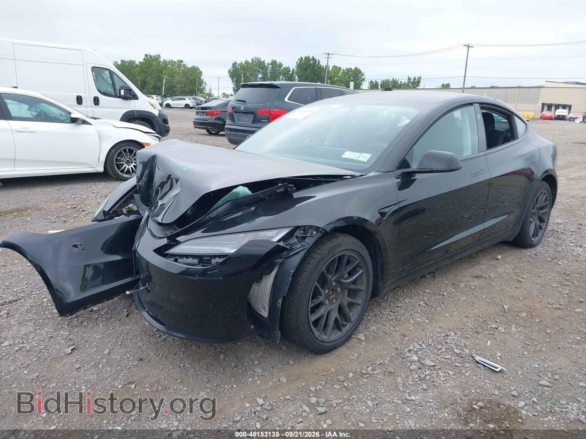 2024 TESLA MODEL 3 - VIN: 5YJ3E1EBXRF754794 - Фото 2